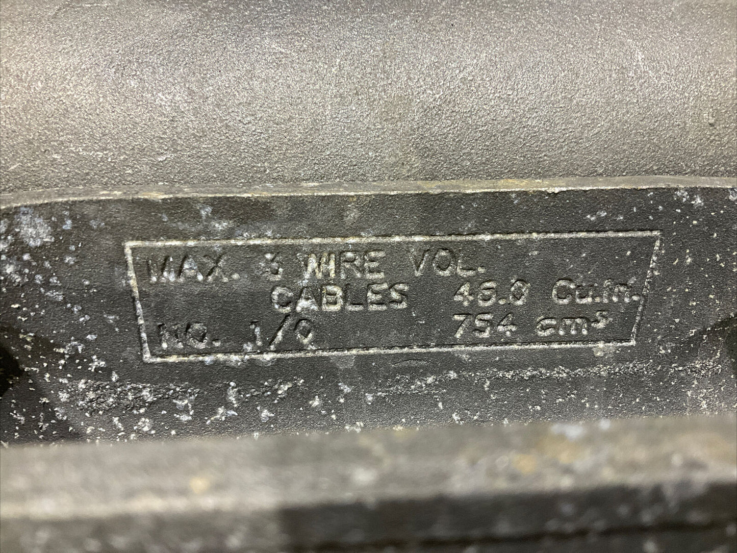 COOPER CROUSE HINDS C67 SA CONDUIT OUTLET BODY FORM 7 2IN 678 LOT OF 6