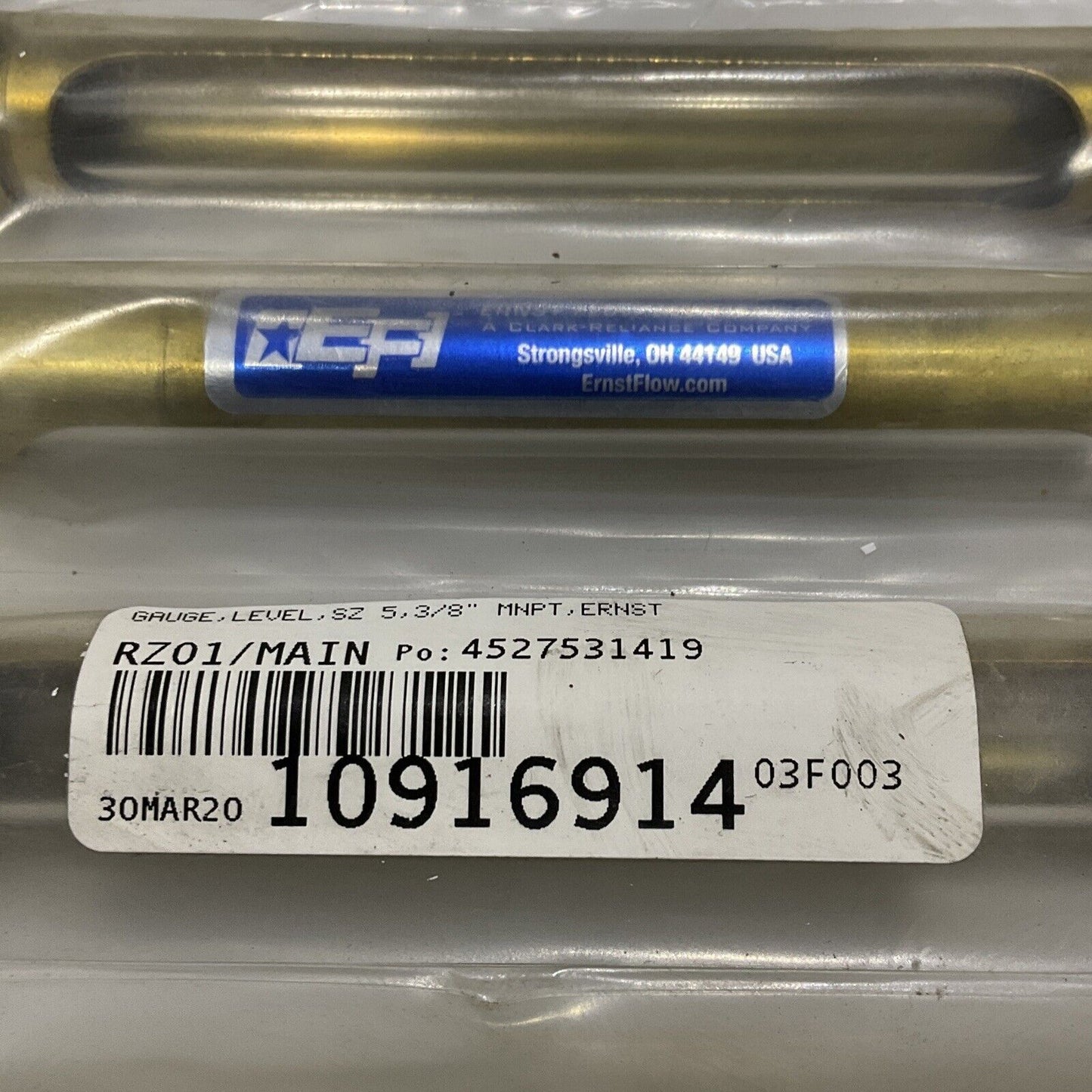 ERNST SZ5 GAUGE LEVEL 3/8 IN 678 LOT OF 5