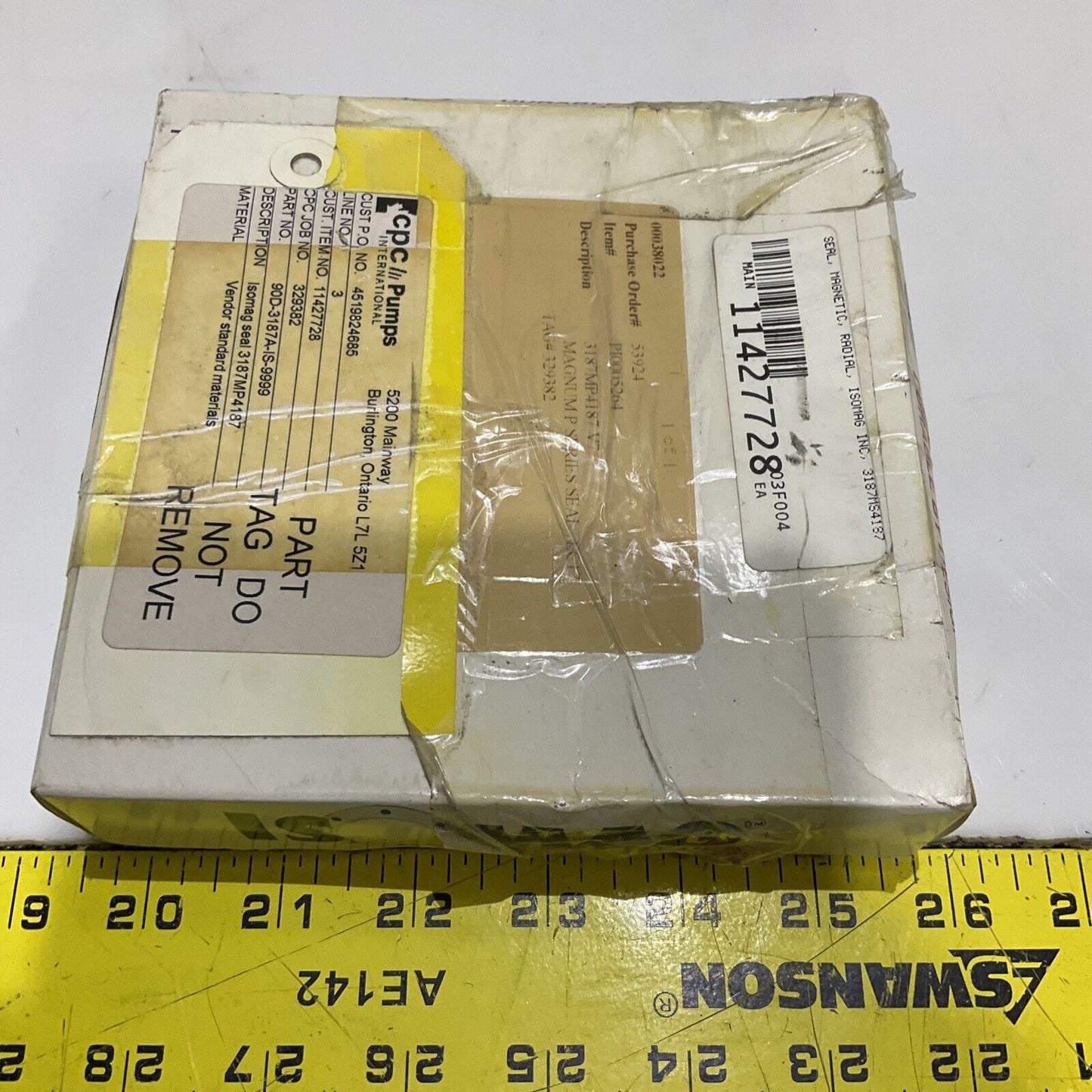 ISOMAG MPS7-3187 XL 3187MP4187 V7 MAGNUM P SERIES SEAL EC19 678