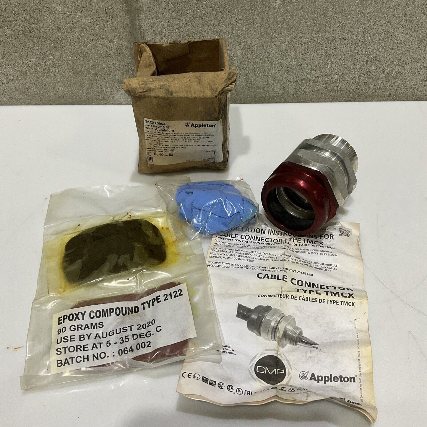 APPLETON TMCX200SA CABLE CONNECTOR 2 IN NPT 678