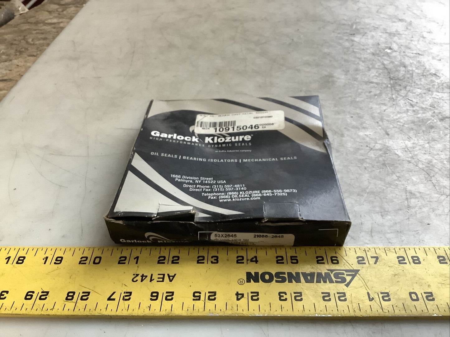 GARLOCK 53X2645 21086-2645 OIL SEAL 5-13/16IN X 4-1/4IN X 1/2IN 678