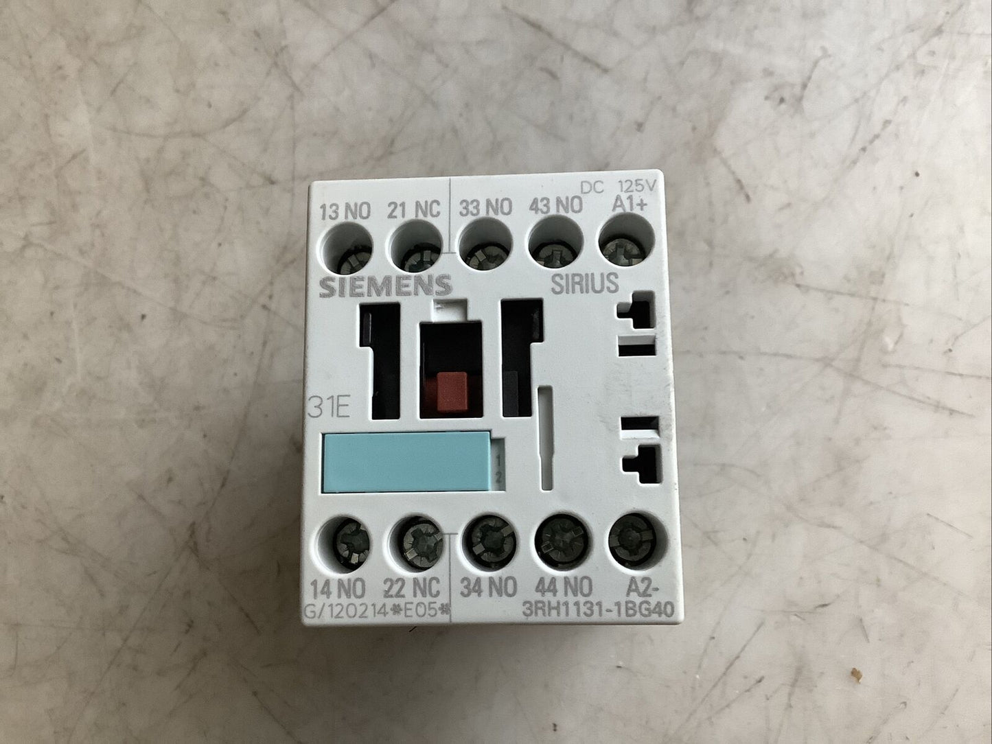 SIEMENS 3RH1131-1BG40 CONTACTOR RELAY 678