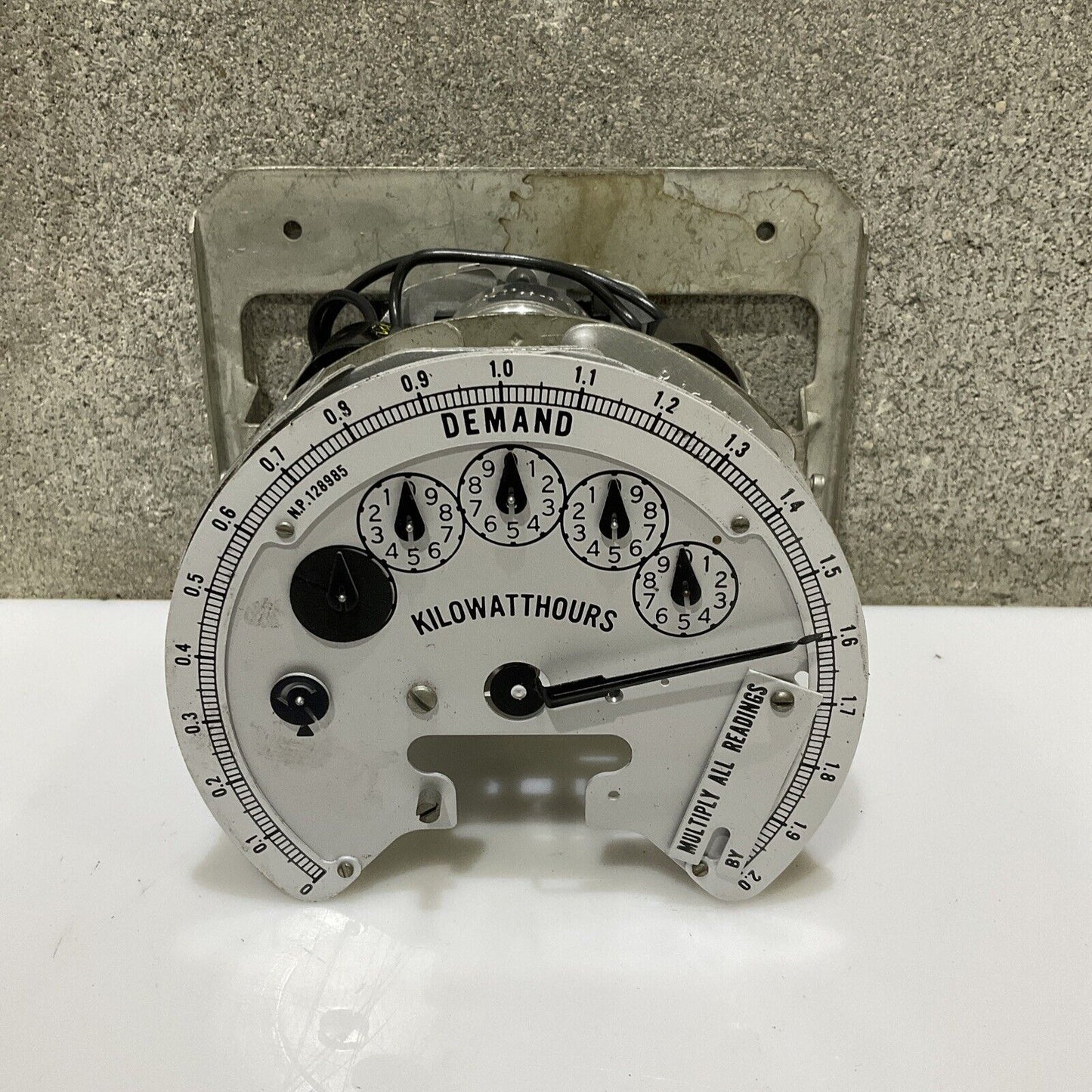 GENERAL ELECTRIC GE 30 730X3G87 DEMAND REGISTER METER 678