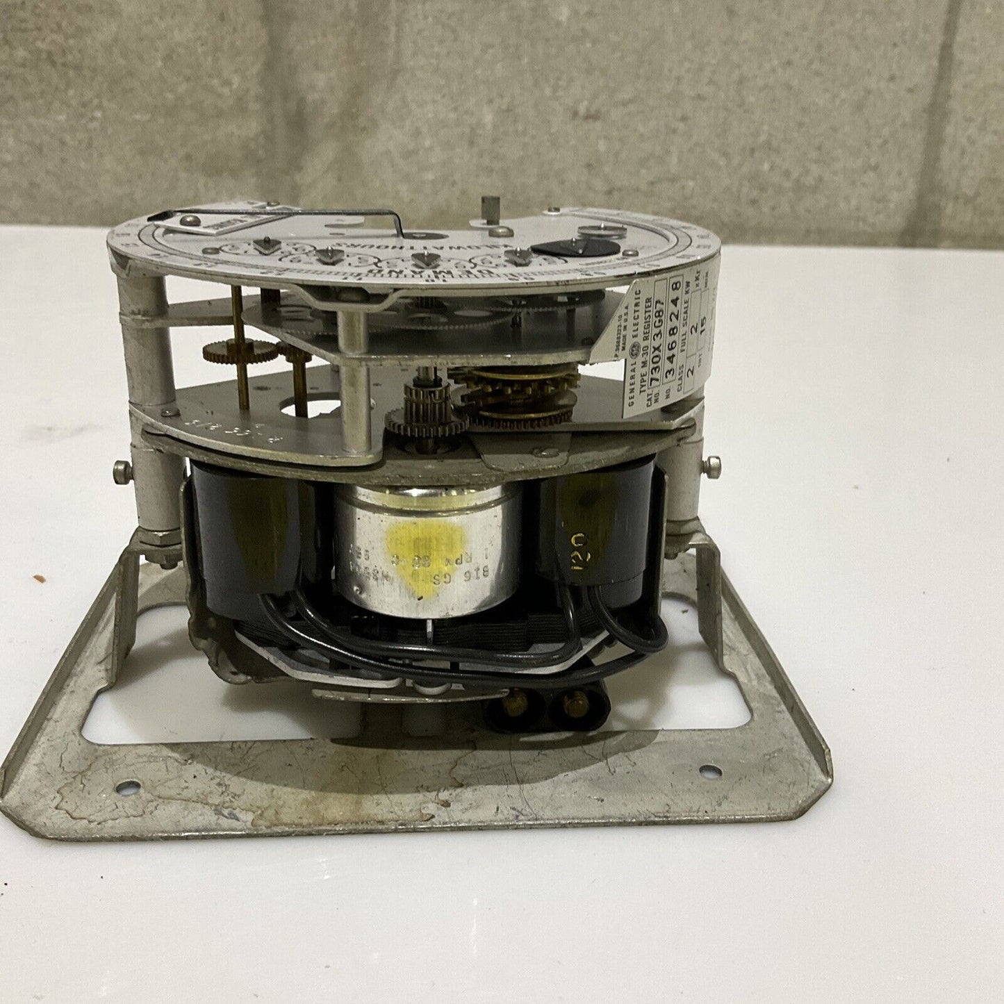 GENERAL ELECTRIC GE 30 730X3G87 DEMAND REGISTER METER 678