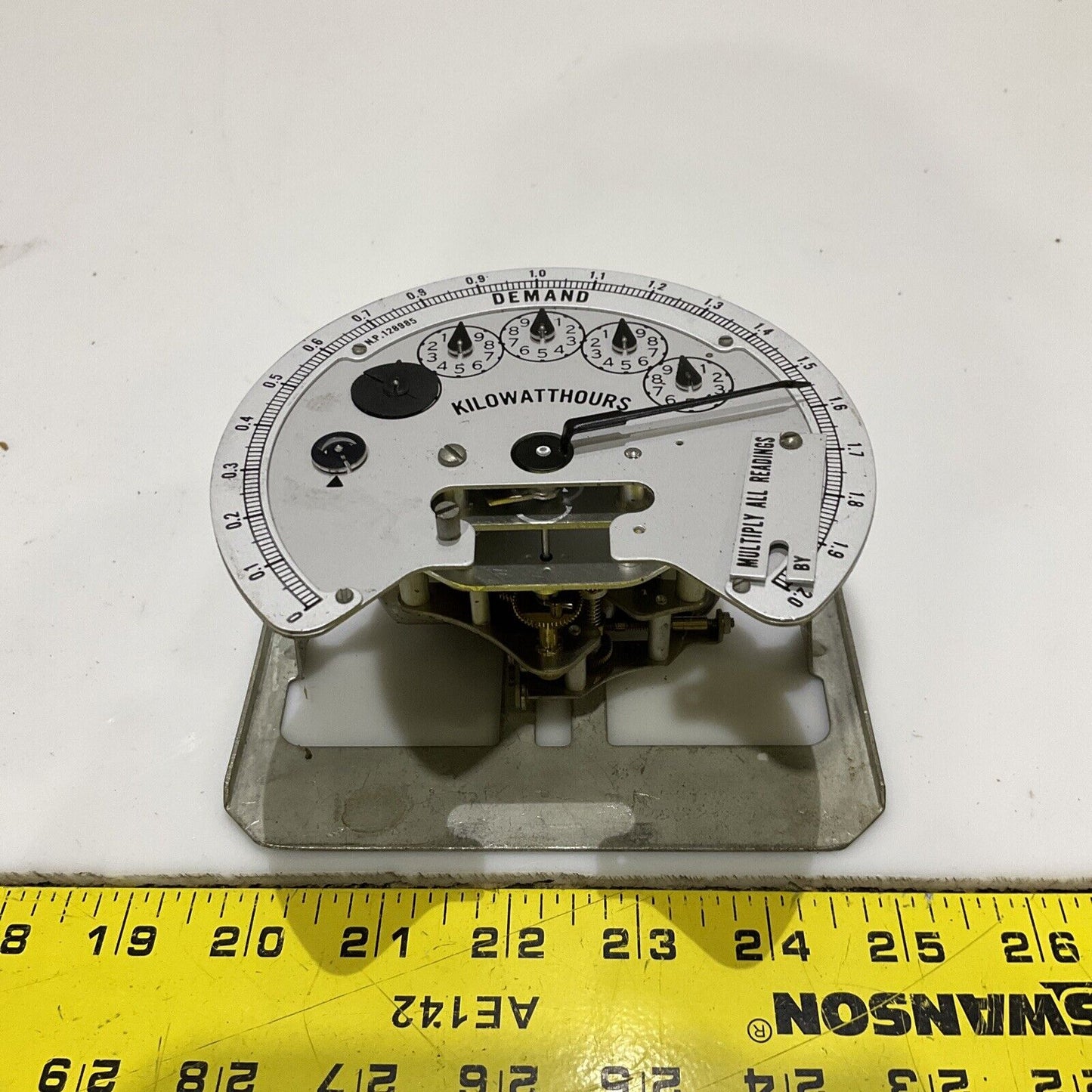 GENERAL ELECTRIC GE 30 730X3G87 DEMAND REGISTER METER 678