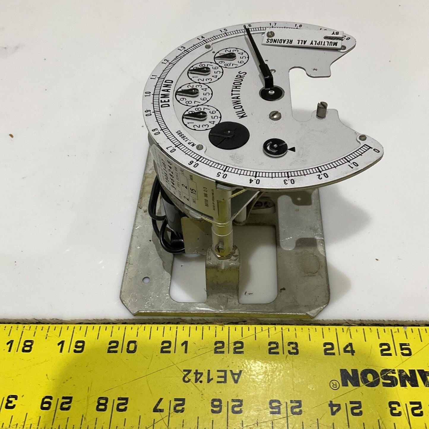 GENERAL ELECTRIC GE 30 730X3G87 DEMAND REGISTER METER 678