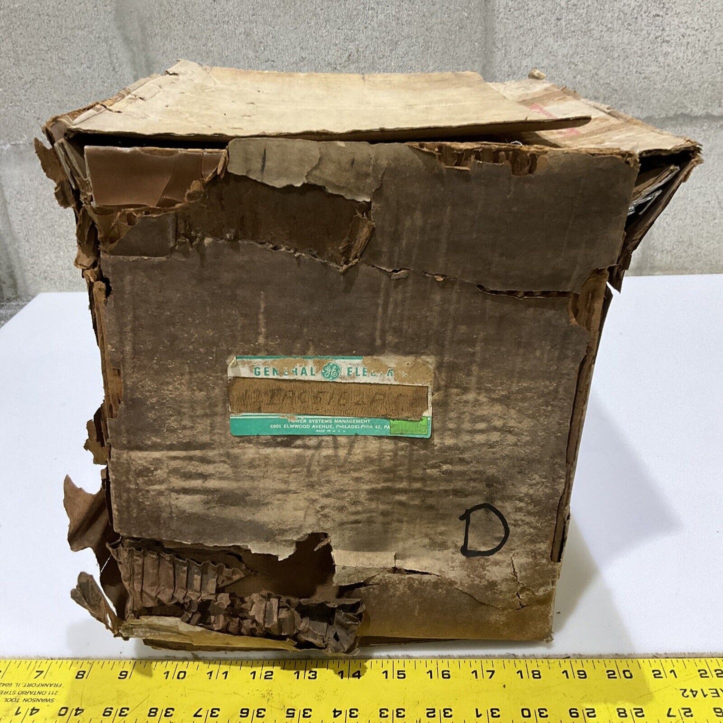 GENERAL ELECTRIC GE 12IAC51B2A TIME OVER CURRENT RELAY 678