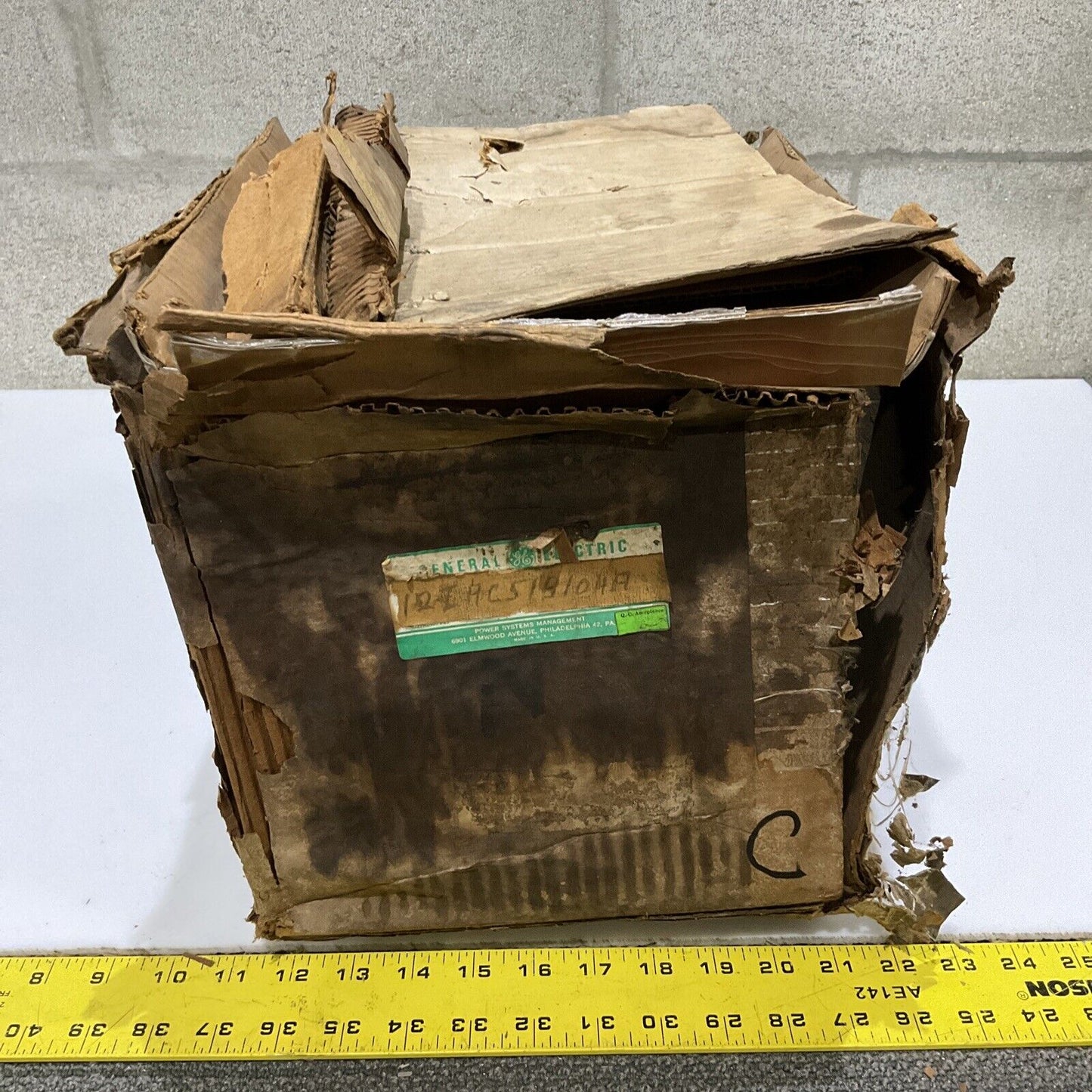 GENERAL ELECTRIC GE 12IAC51B104A TIME OVER CURRENT RELAY 678