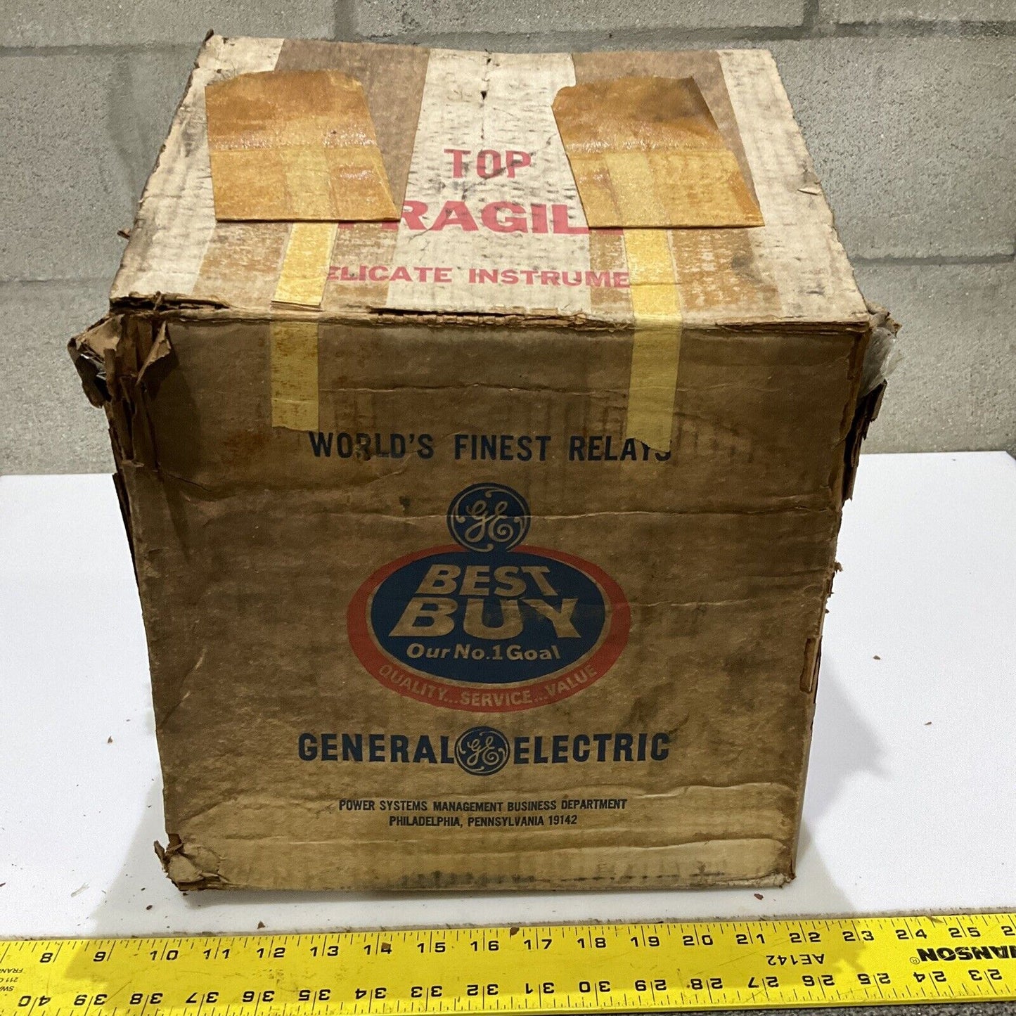 GENERAL ELECTRIC GE 12IAC51B2A TIME OVER CURRENT RELAY 678