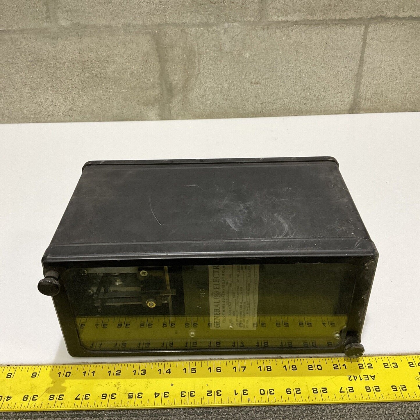 GENERAL ELECTRIC GE 12BBA13A1 BBA PILOT WIRE SUPERVISOR RELAY 678