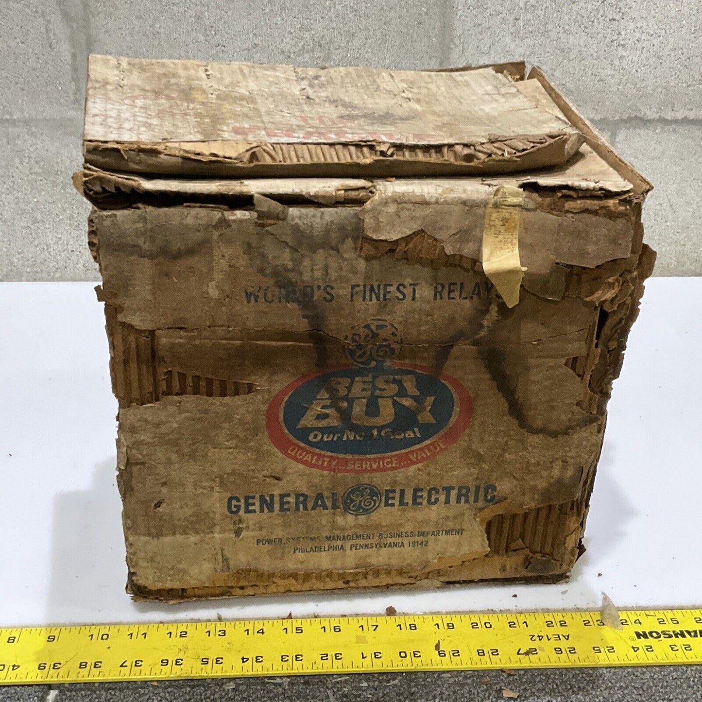 GENERAL ELECTRIC GE 12IAC51B104A TIME OVER CURRENT RELAY 678