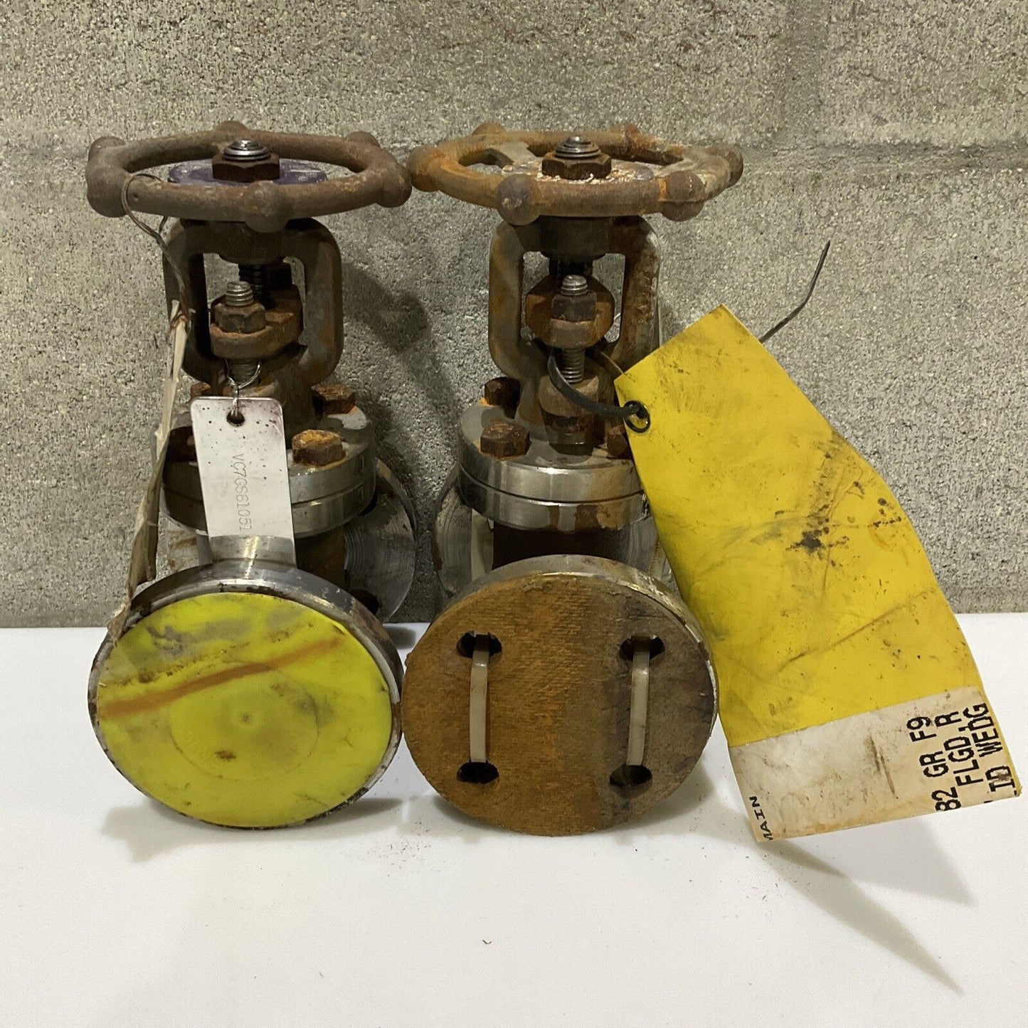 BONNEY FORGE L1 1A GATE VALVE F9 BODY 3/4 IN 150 PSI 678 LOT OF 2