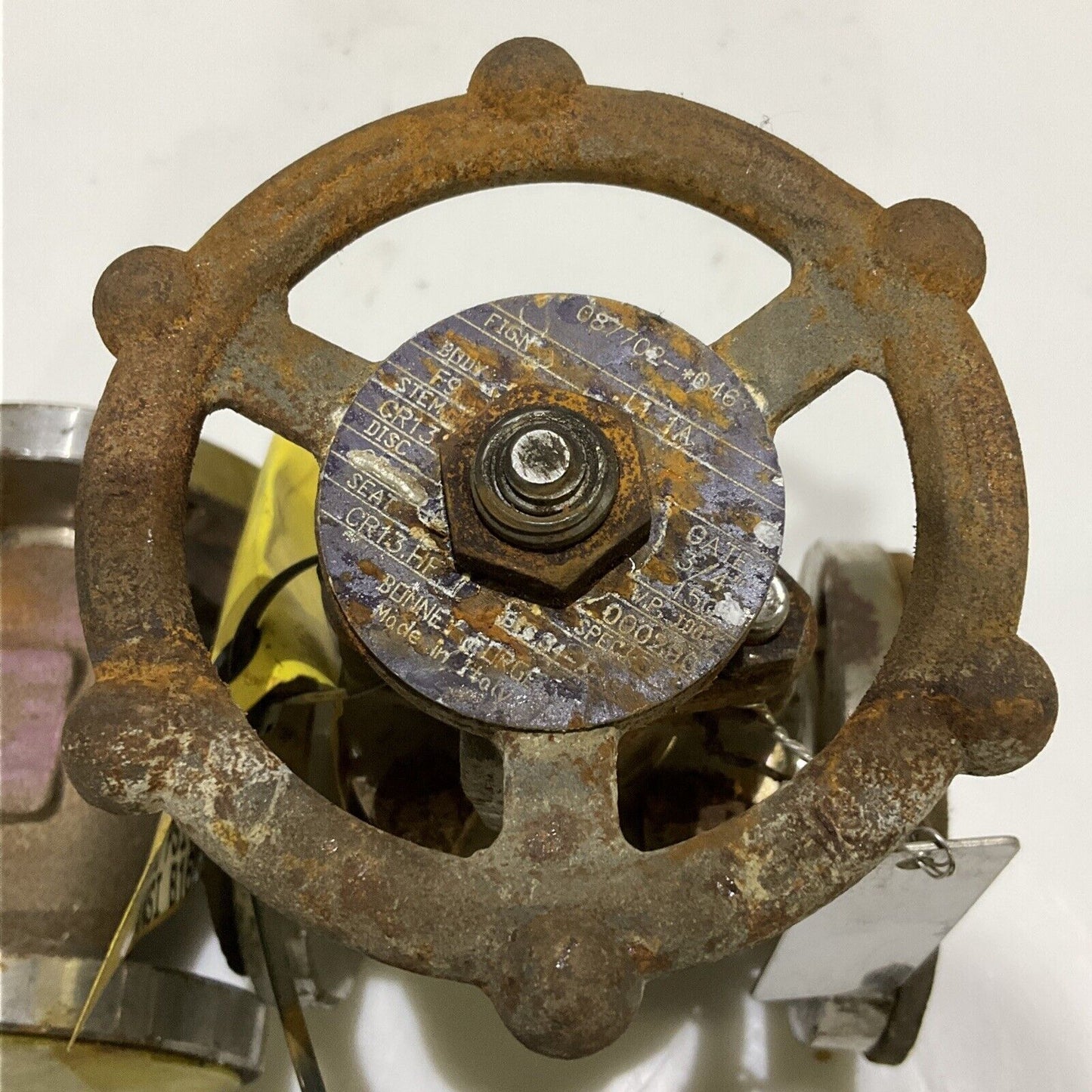BONNEY FORGE L1 1A GATE VALVE F9 BODY 3/4 IN 150 PSI 678 LOT OF 2