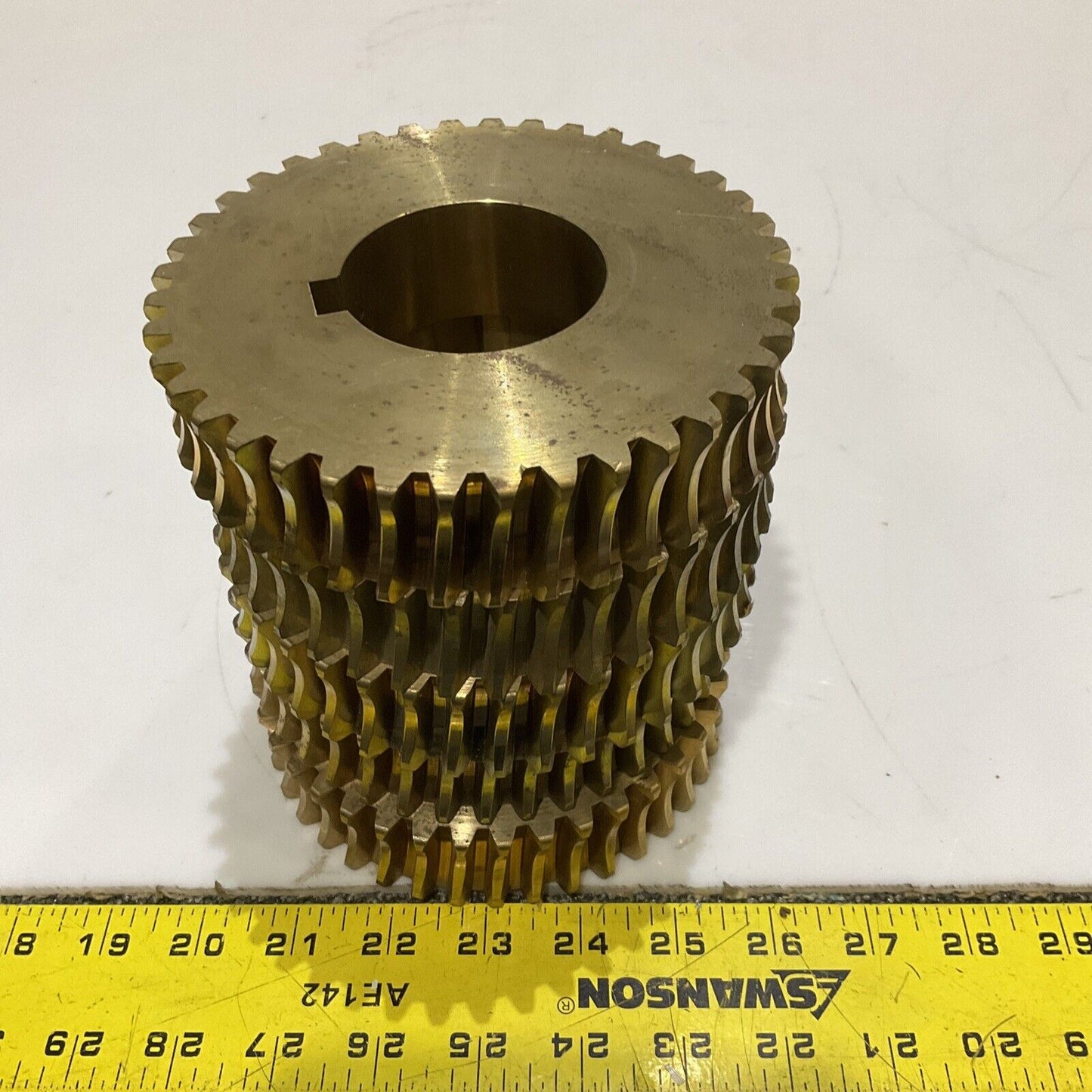 COPE VULCAN 31327 GEAR WORM FOR ROTARY MAIN GEARBOX LOT OF 5 678