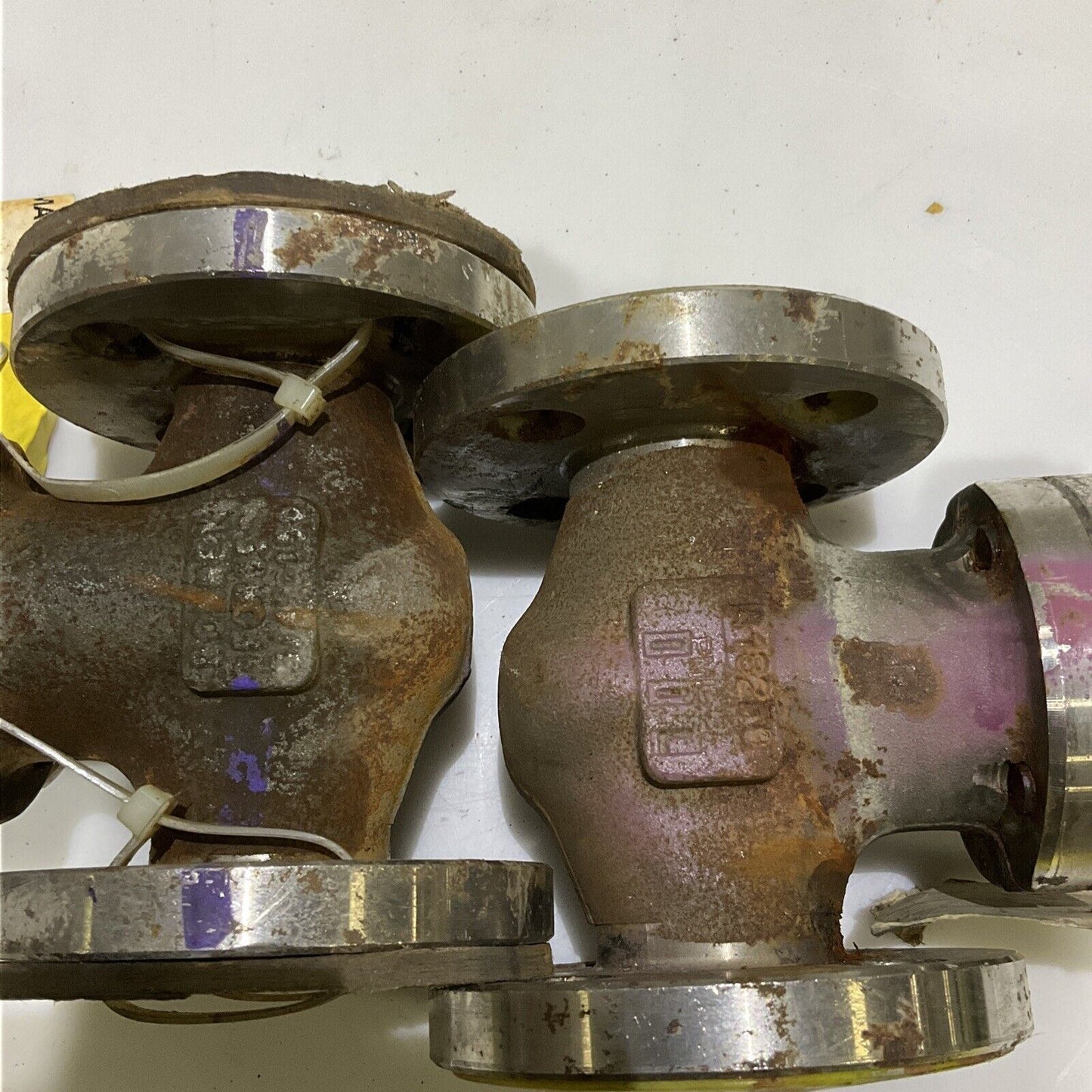 BONNEY FORGE L1 1A GATE VALVE F9 BODY 3/4 IN 150 PSI 678 LOT OF 2