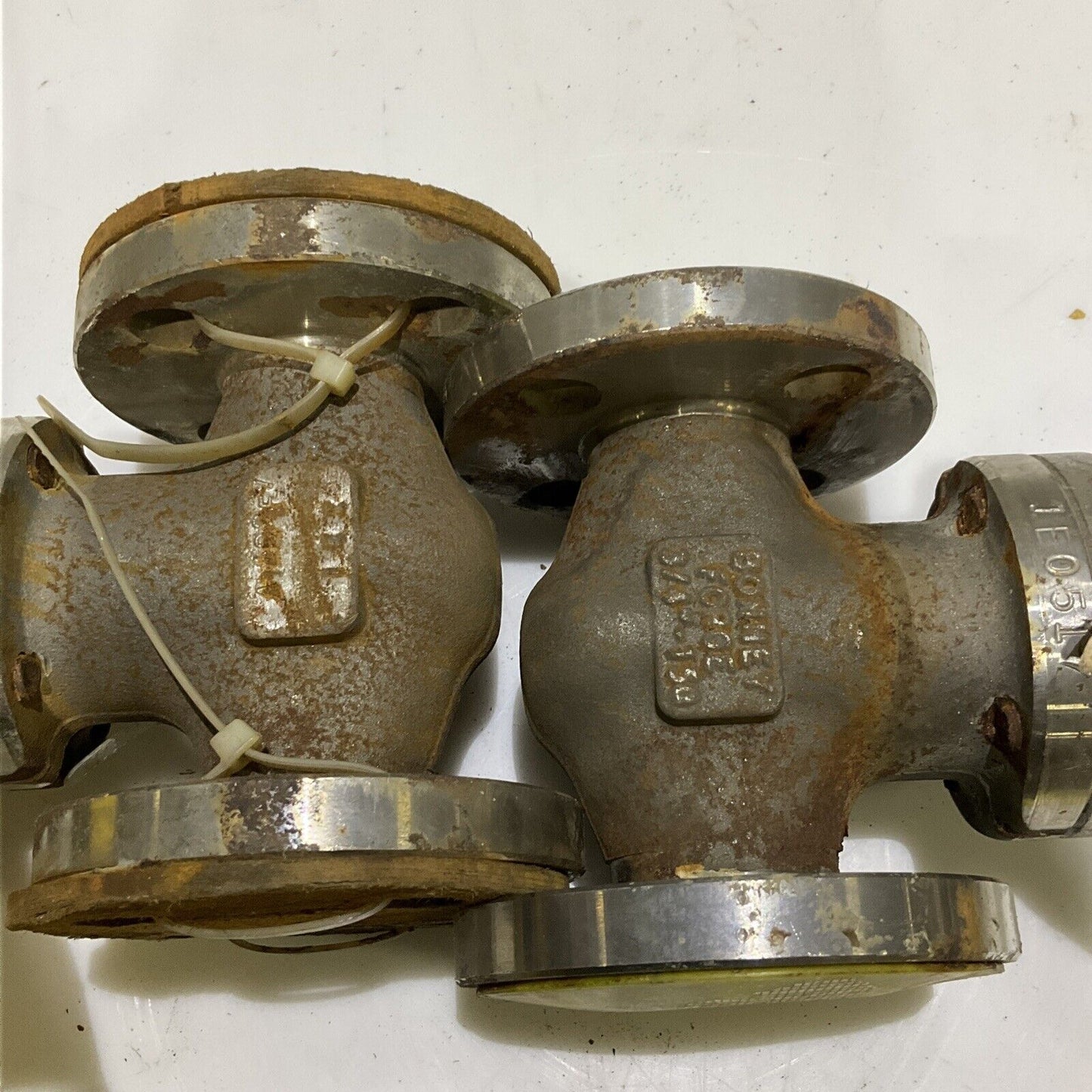 BONNEY FORGE L1 1A GATE VALVE F9 BODY 3/4 IN 150 PSI 678 LOT OF 2
