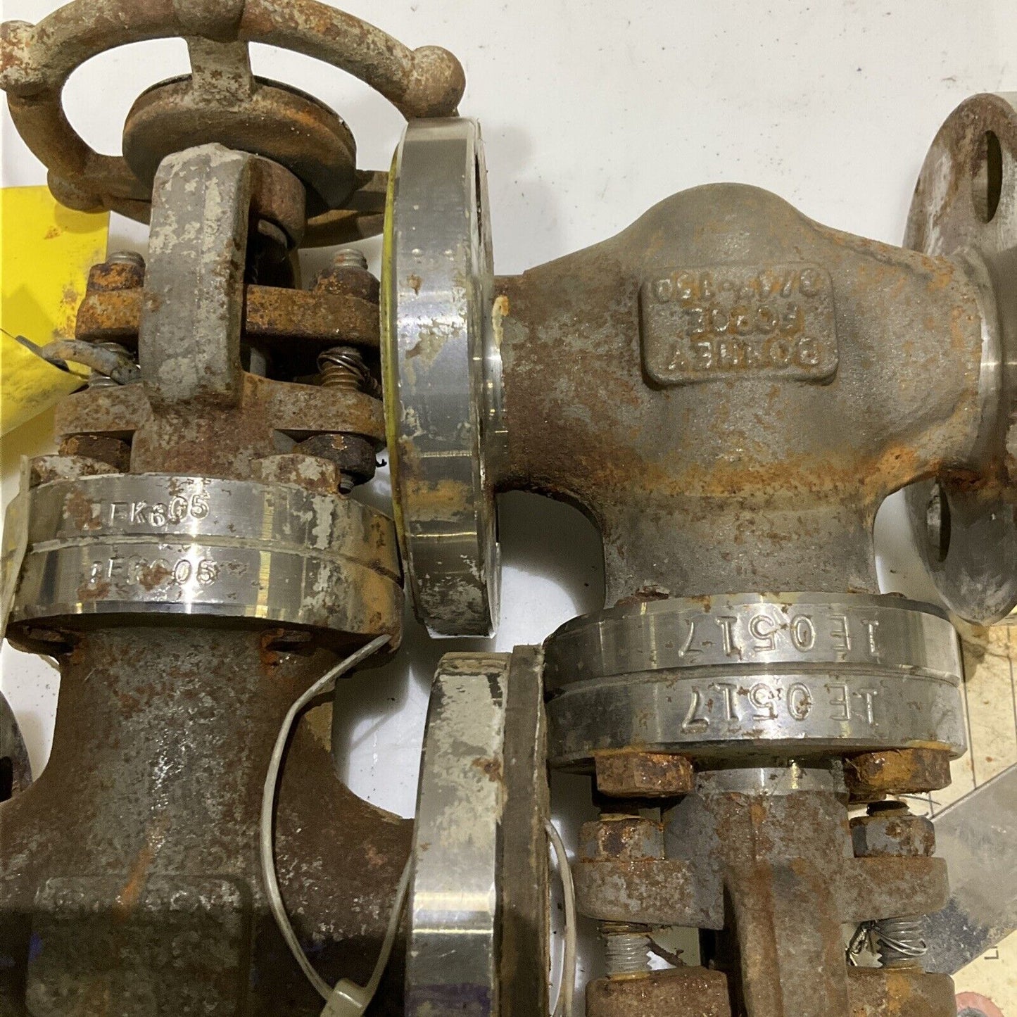 BONNEY FORGE L1 1A GATE VALVE F9 BODY 3/4 IN 150 PSI 678 LOT OF 2
