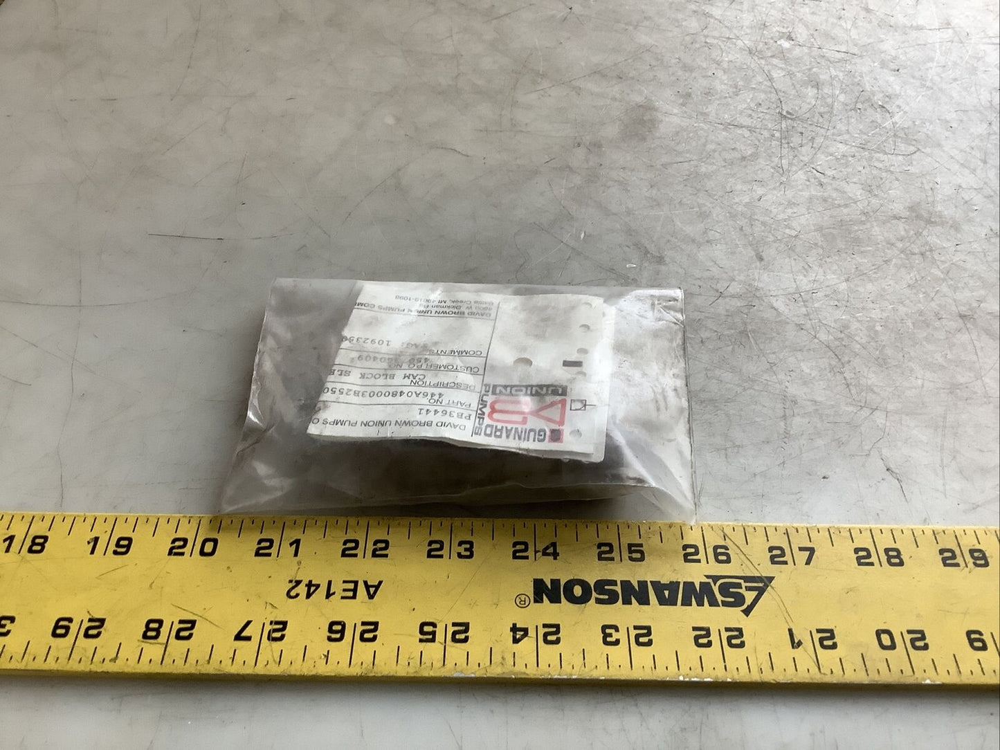 DAVID BROWN UNION PUMPS 446A0480003B25500 PB36441 CAM BLOCK SLEEVE 678