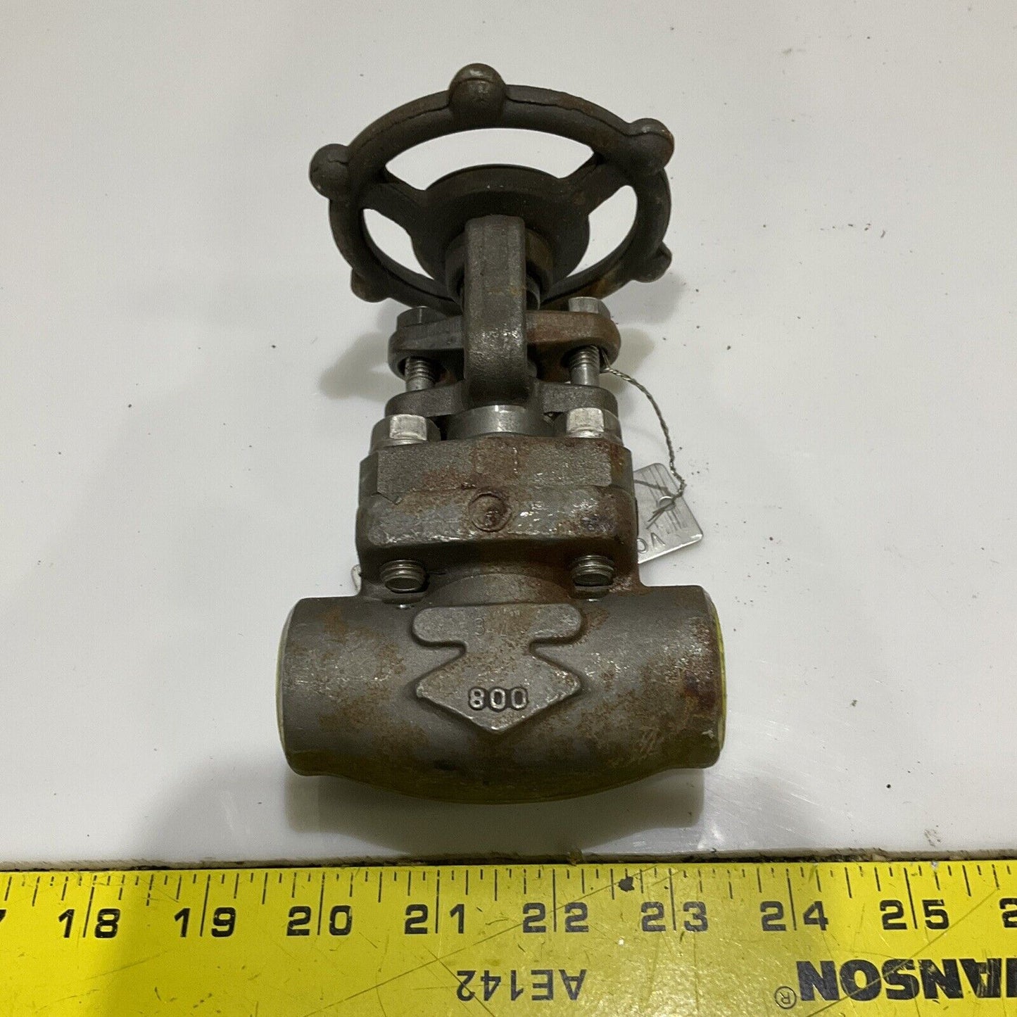OMB AP1602 ASME B16.34 AP1624 GATE VALVE 3/4 IN 800 LB 678