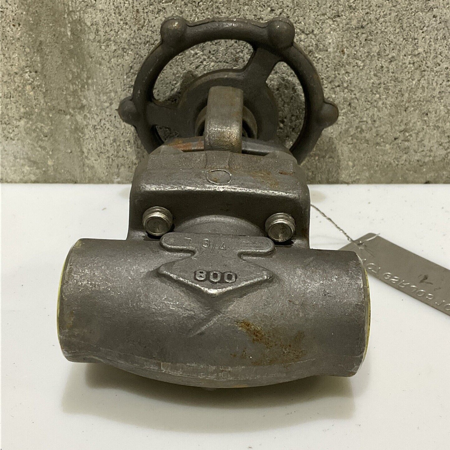 OMB AP1602 ASME B16.34 AP1624 GATE VALVE 3/4 IN 800 LB 678