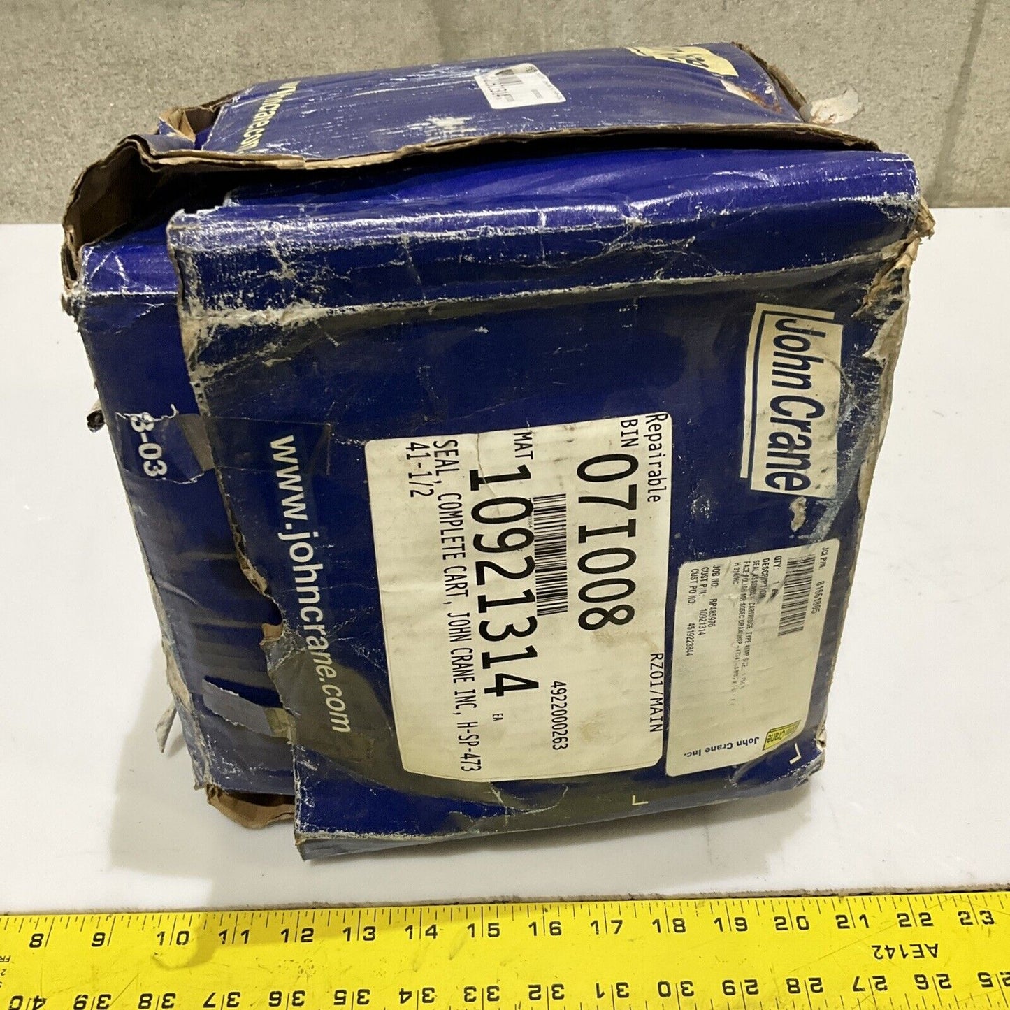 JOHN CRANE H-SP-47341-1/2 COMPLETE CART SEAL 678