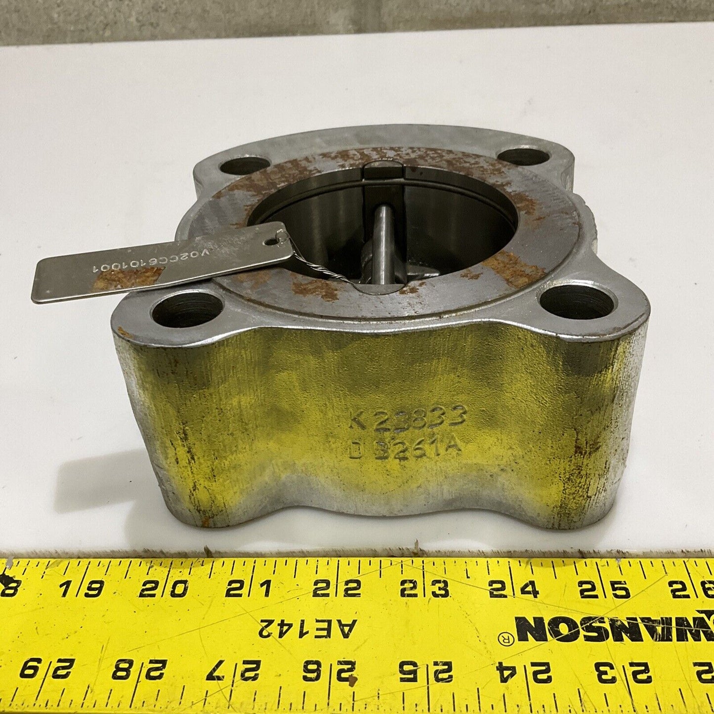 DUO-CHEK II 3H15SPF2-T60-CE CHECK VALVE 3IN 150 LB 678