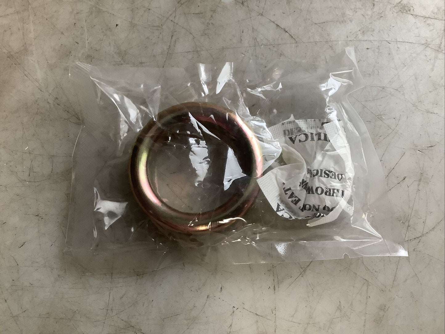 LAMONS AGCR141 SOFT IRON OVAL GASKET R14 HEAT B1815256 1-1/2IN ID 2IN OD 678