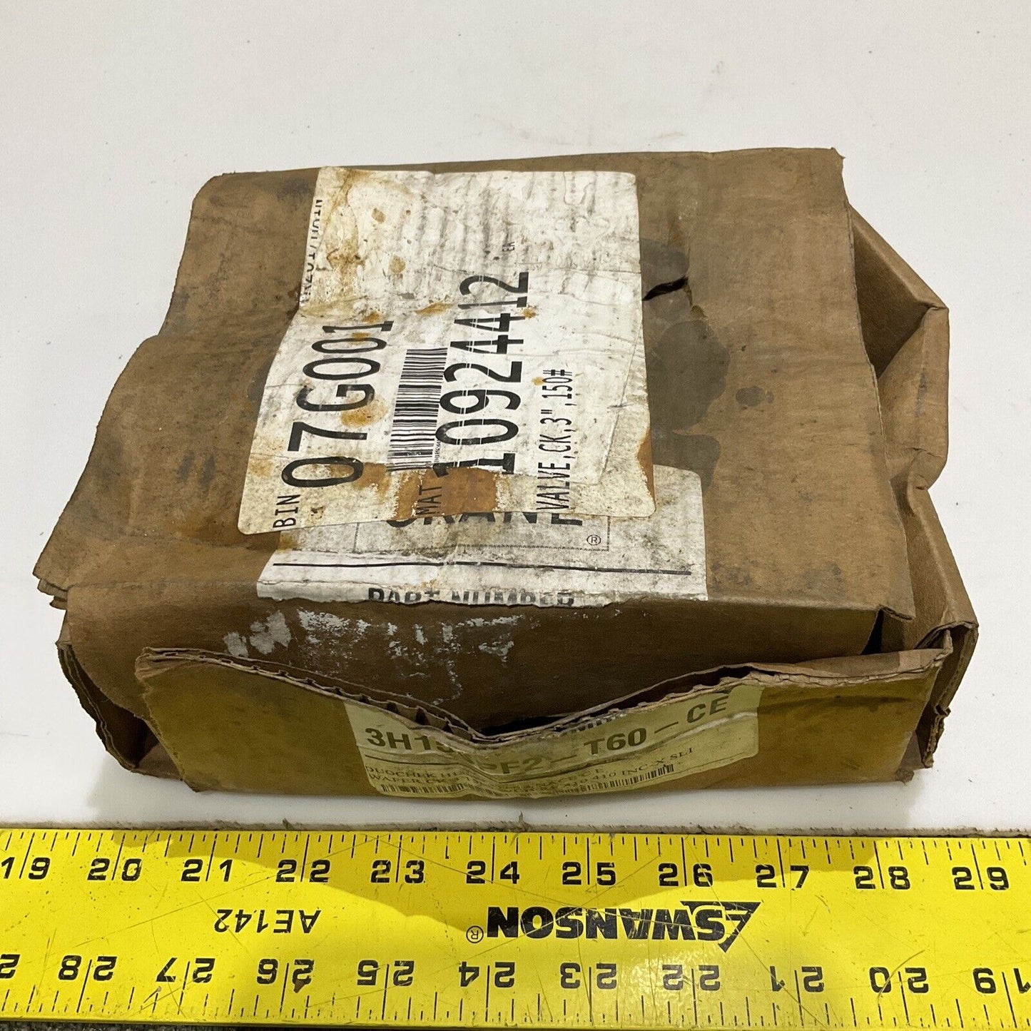 DUO-CHEK II 3H15SPF2-T60-CE CHECK VALVE 3IN 150 LB 678