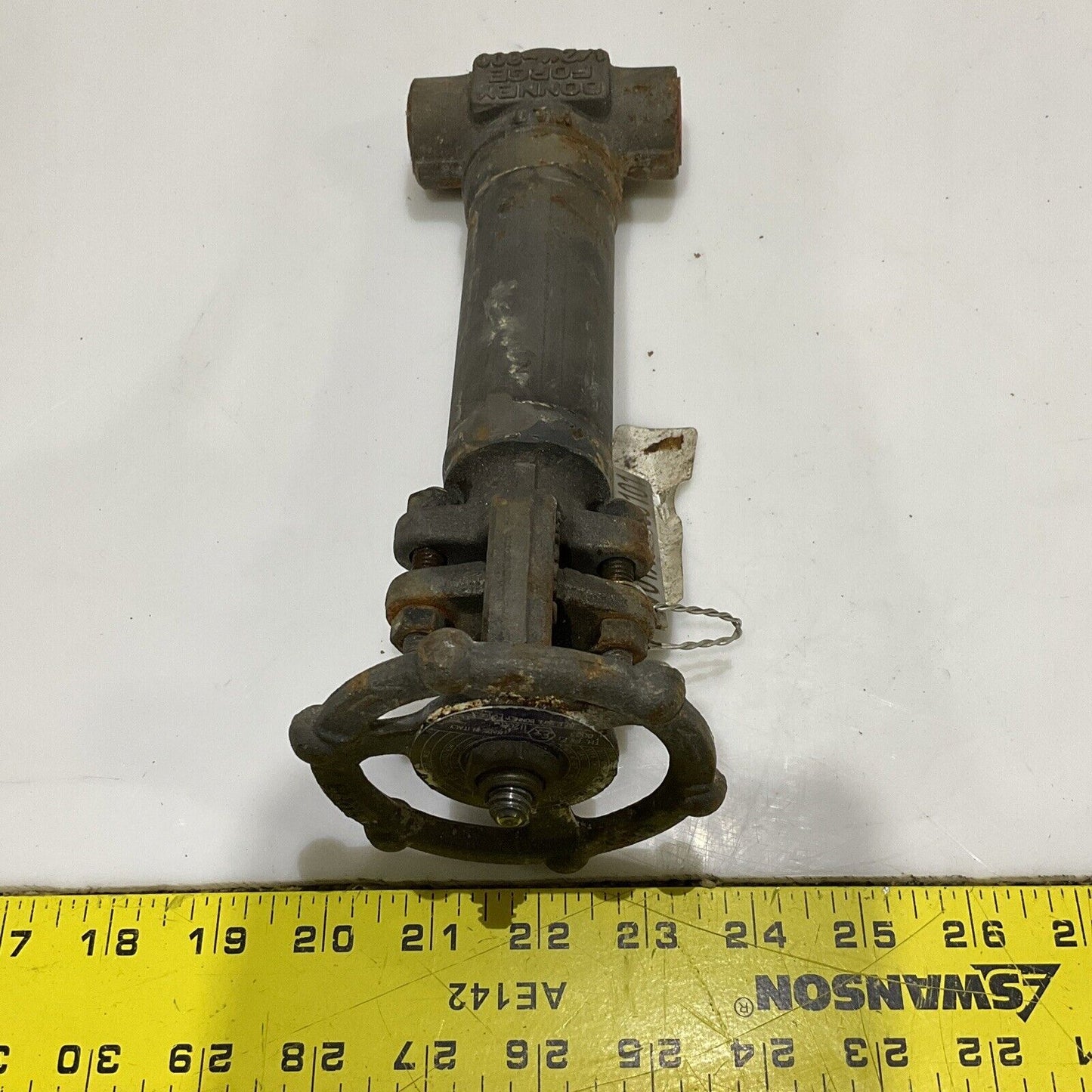 BONNEY FORGE A105 GATE VALVE DN15-1/2 IN 800 LB 678
