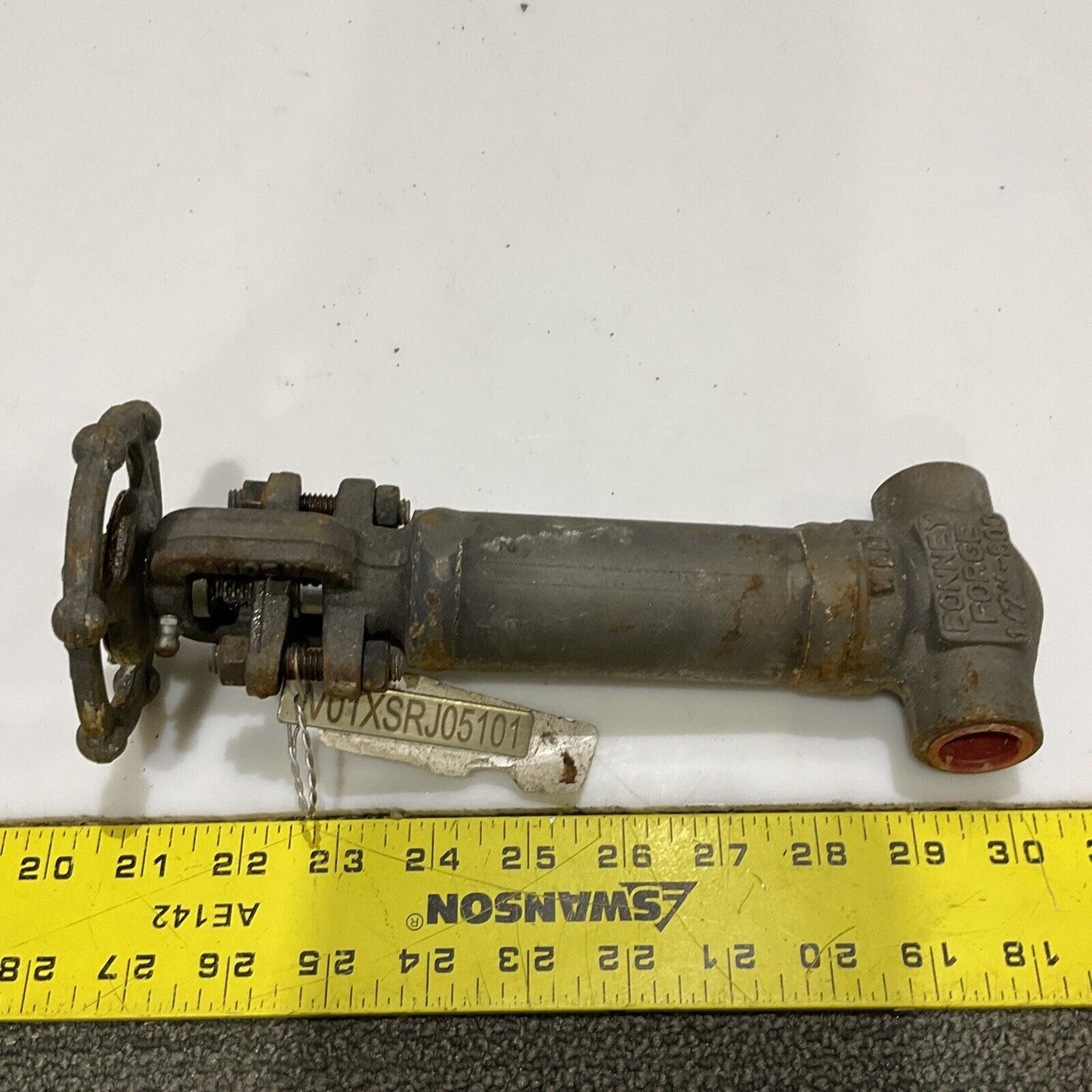 BONNEY FORGE A105 GATE VALVE DN15-1/2 IN 800 LB 678