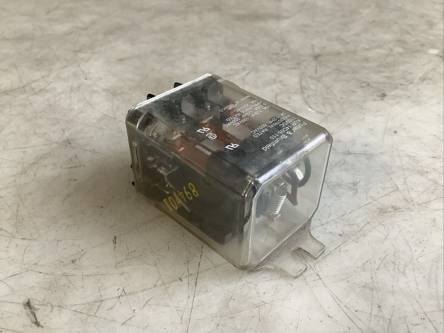 POTTER BRUMFIELD KUP-14D55-110 RELAY 110VDC 678