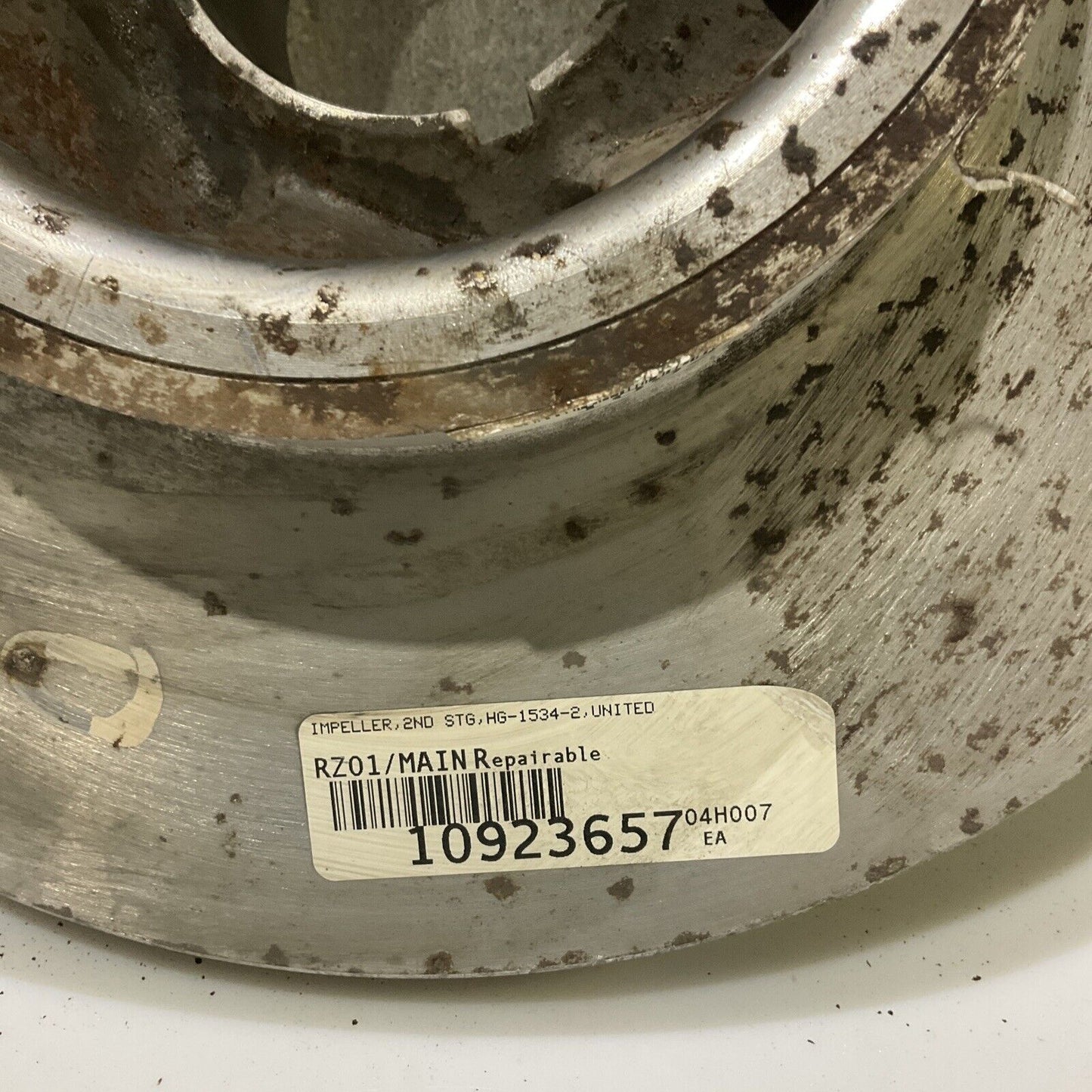 UNITED HG-1534-2 IMPELLER 2ND STG 678