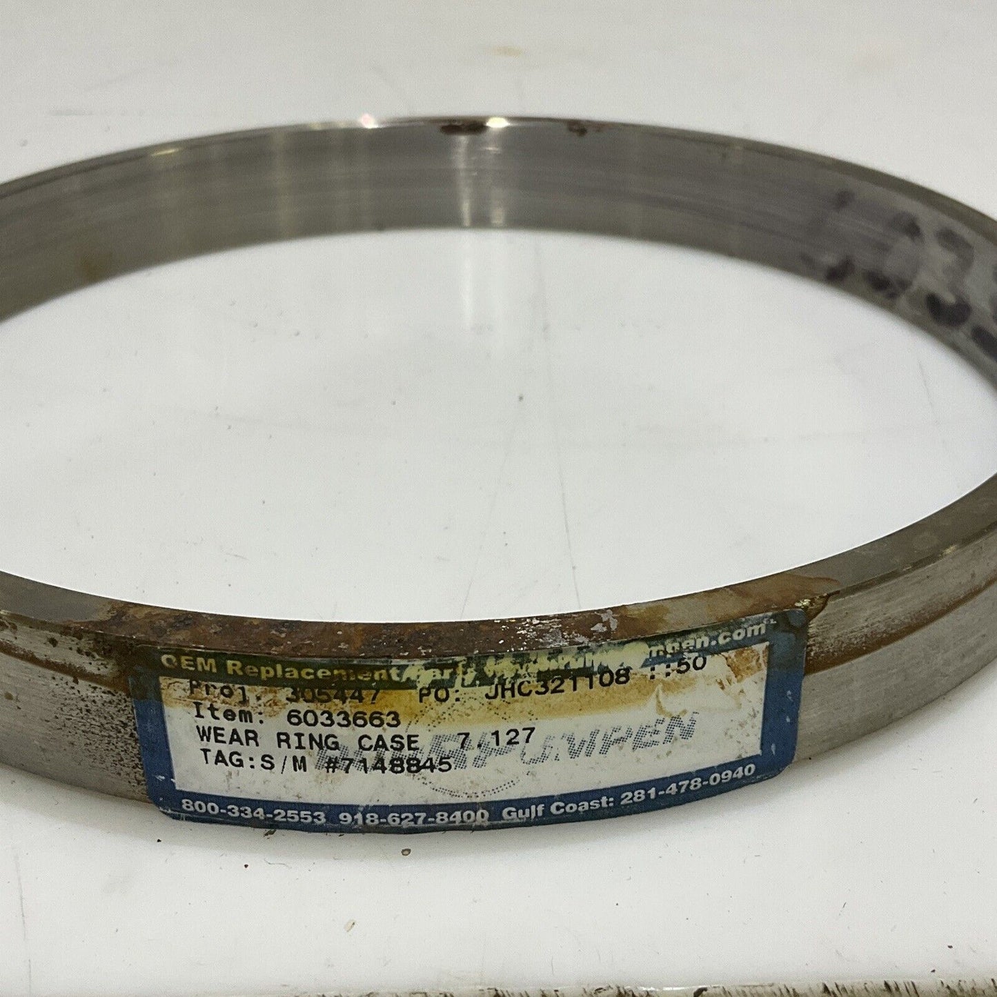 BWIP INTL 6033663 WEAR RING 678