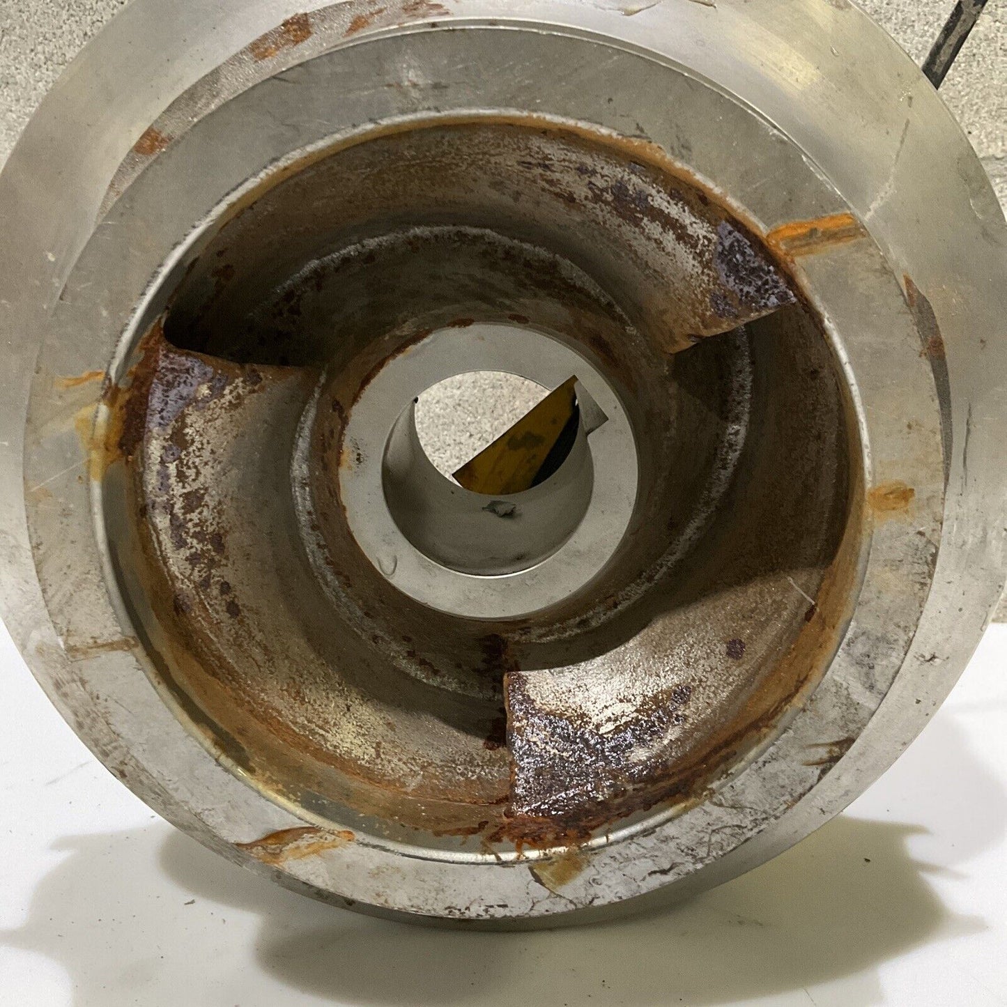 SULZER BINGHAM PUMP B-6557 ASTM A296 IMPELLER 3 VANE 678