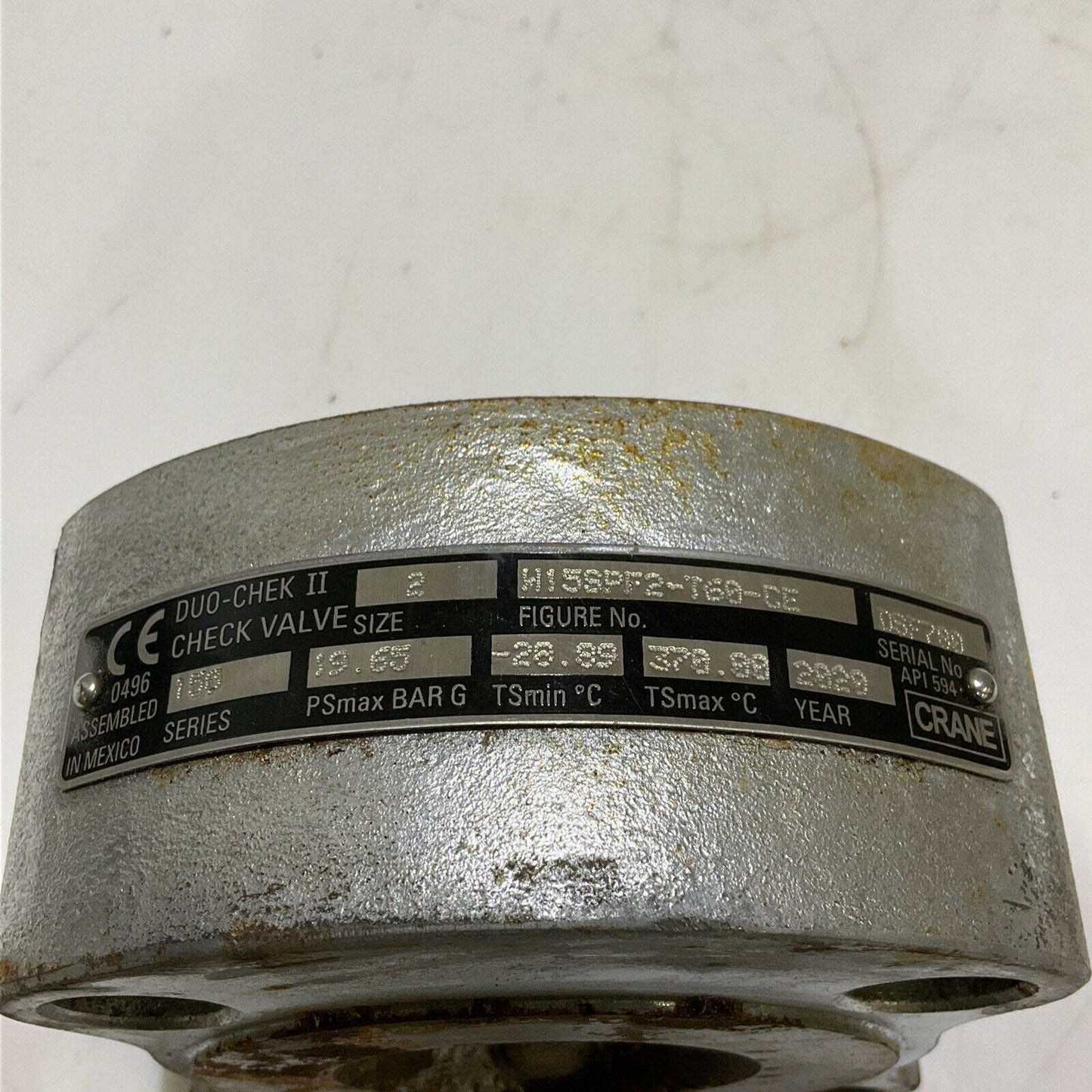 DUO-CHEK II 2H15SPF2-T60-CE CHECK VALVE 2 IN 678