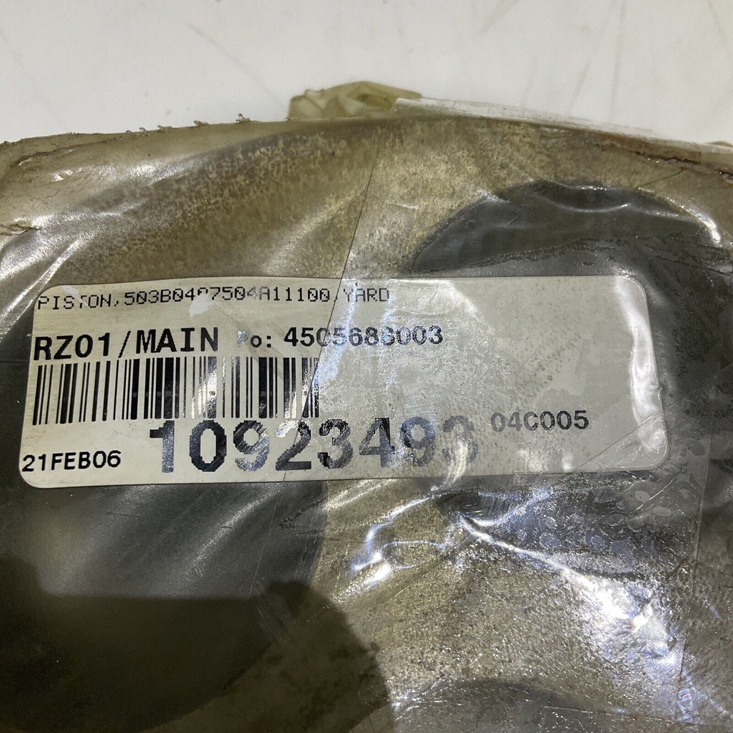 UNION PUMPS 503B0407506A11100 PISTON 678