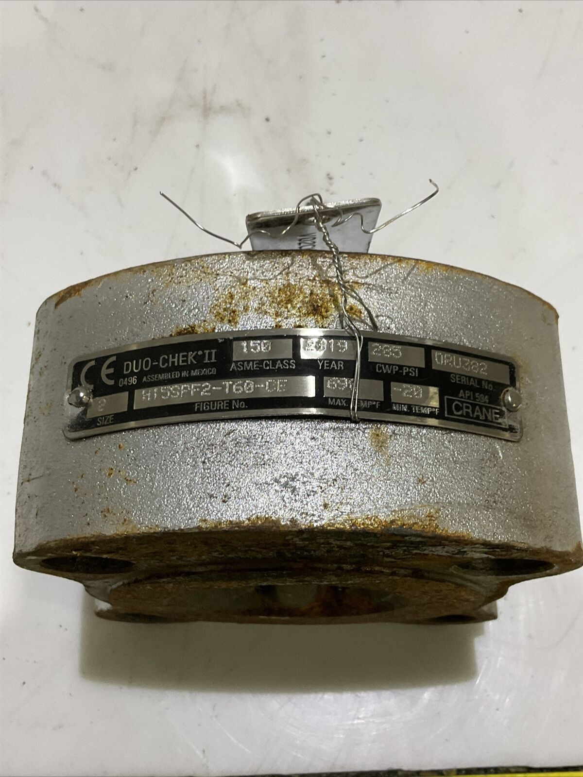 DUO-CHEK II 2H15SPF2-T60-CE CHECK VALVE 2 IN 678