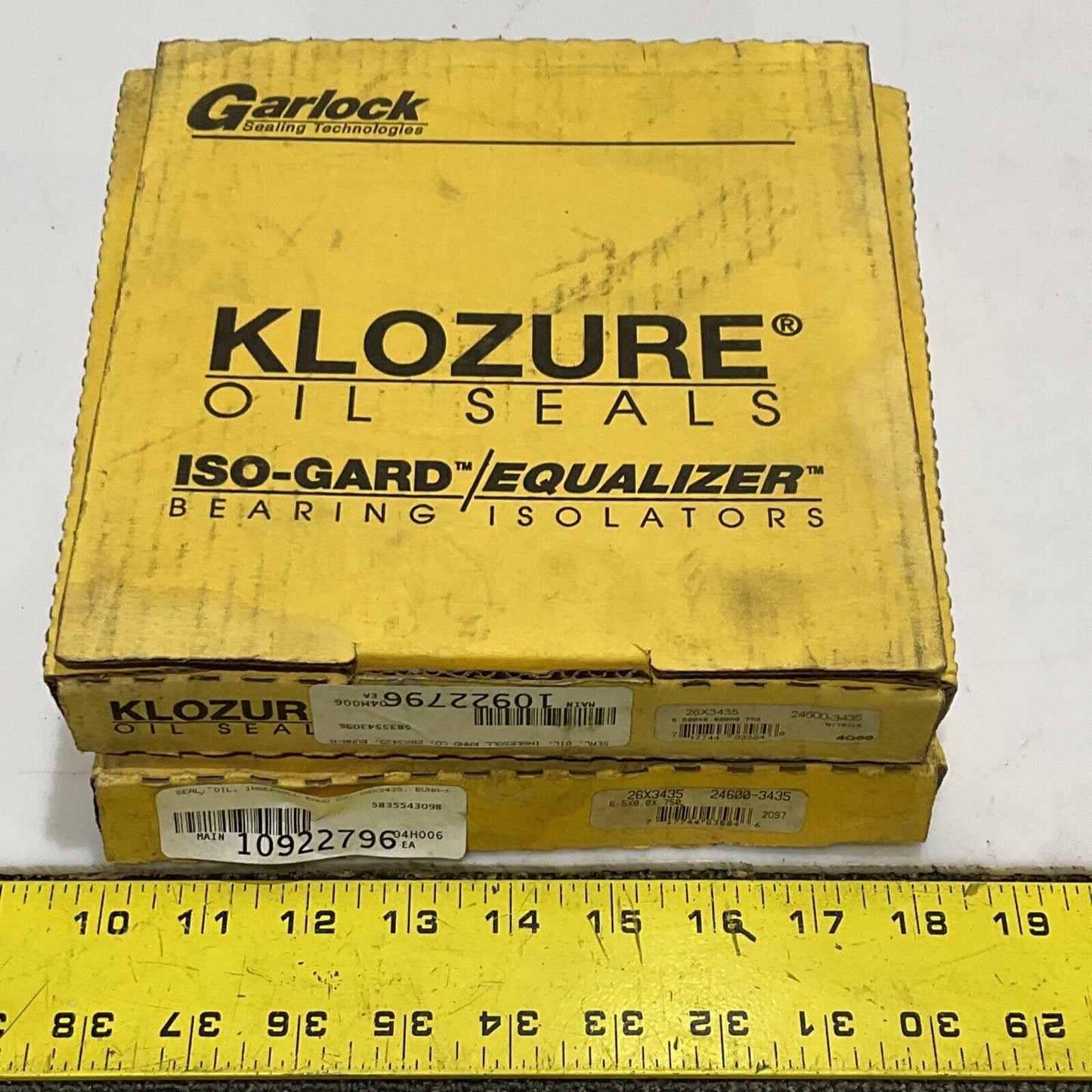 GARLOCK 24600-3435 OIL SEAL 26X3435 678