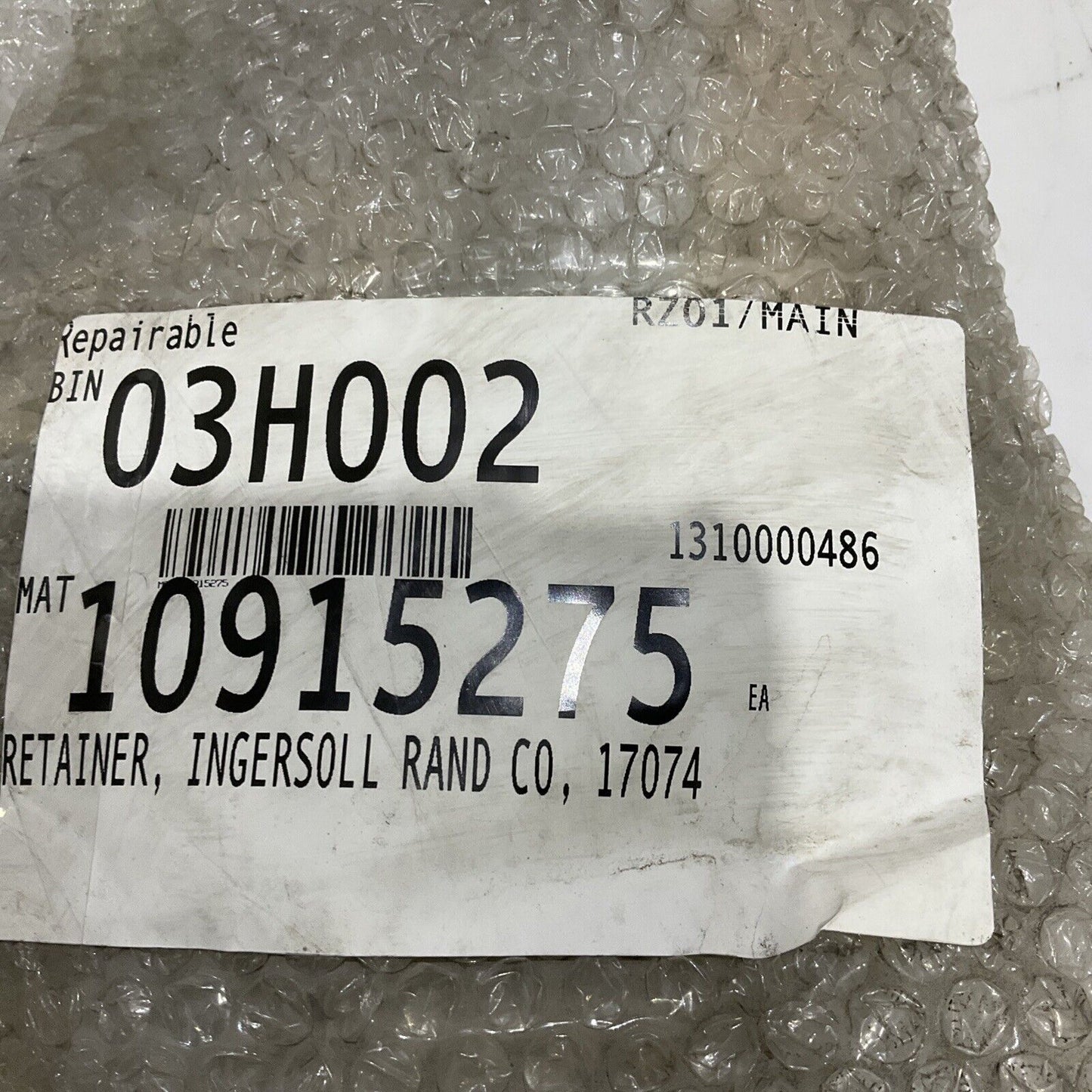 INGERSOLL RAND 17074 RETAINER 678