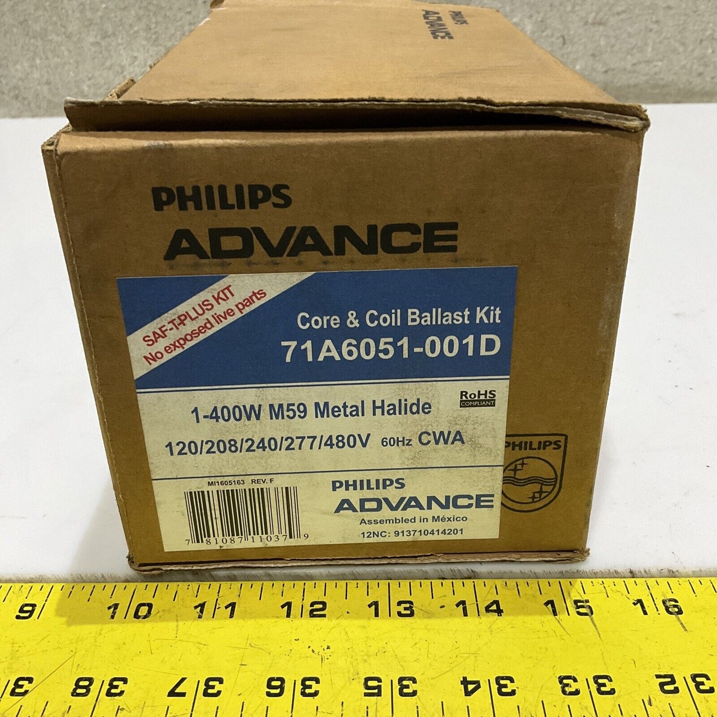 PHILIPS 71A6051-091D CORE & COIL BALLEST KIT 678