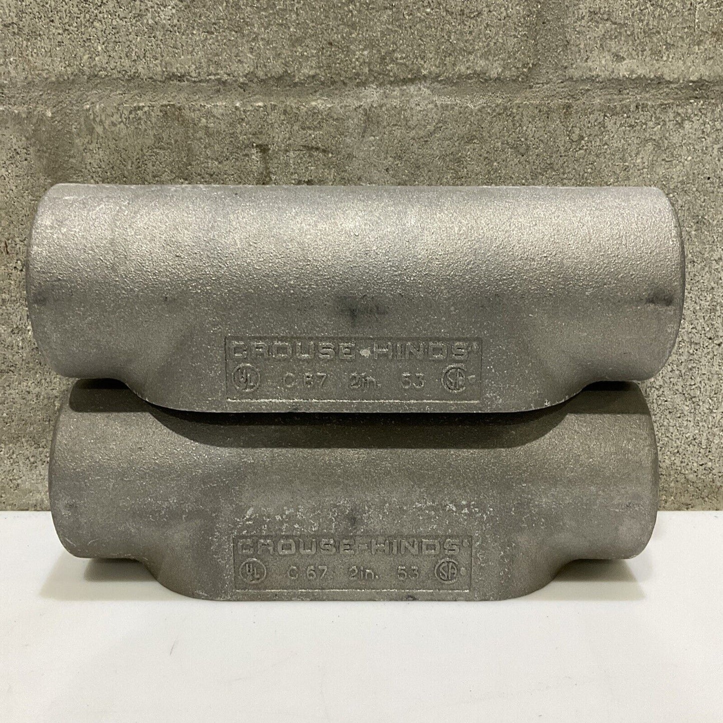 COOPER CROUSE HINDS C67 SA CONDULET CONDUIT OUTLET BODY 2 IN 678