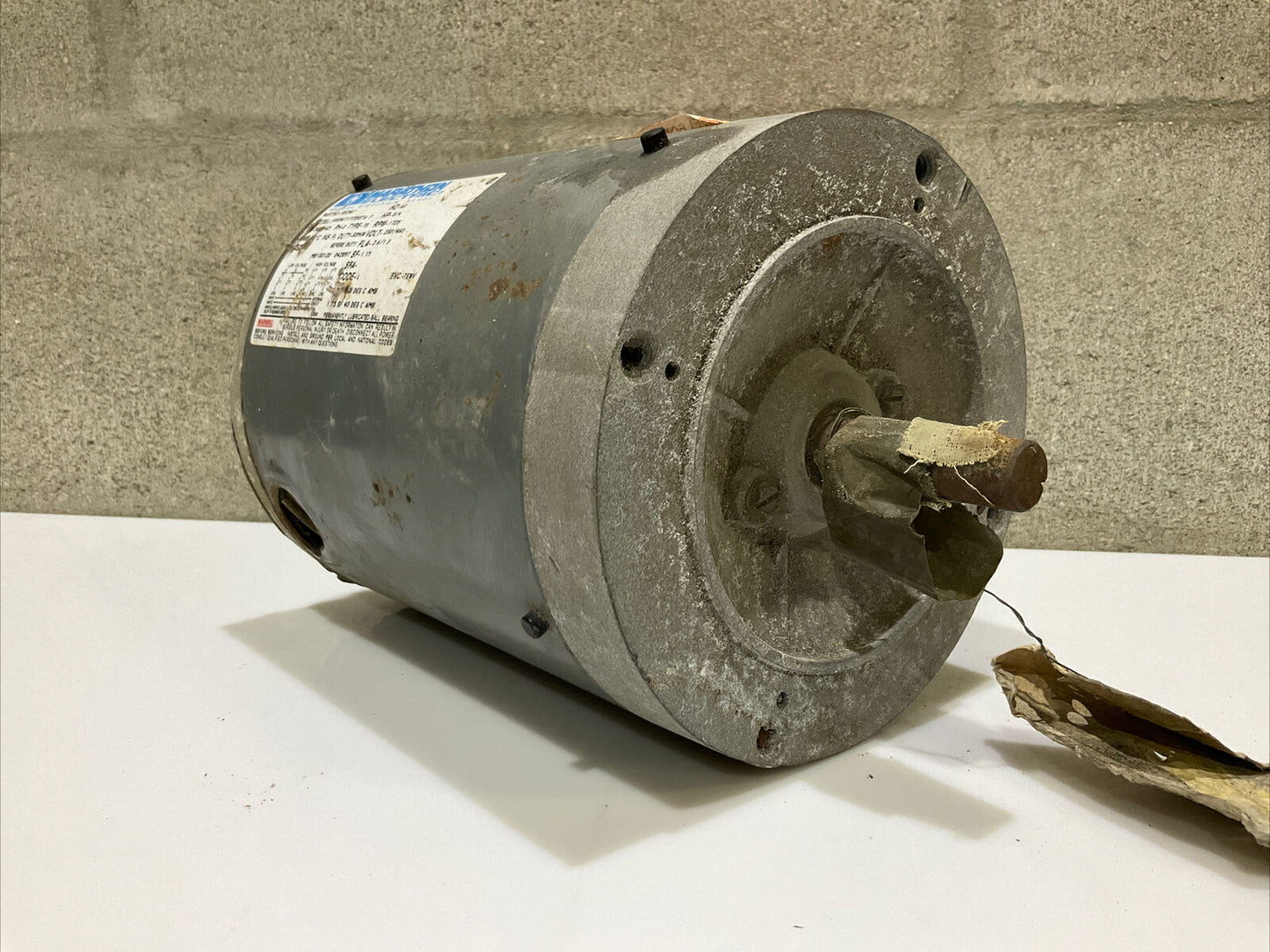 MARATHON ELECTRIC 352567 4VD56T17T5537A MOTOR 60 HZ 3/4 HP 230/460 V 678
