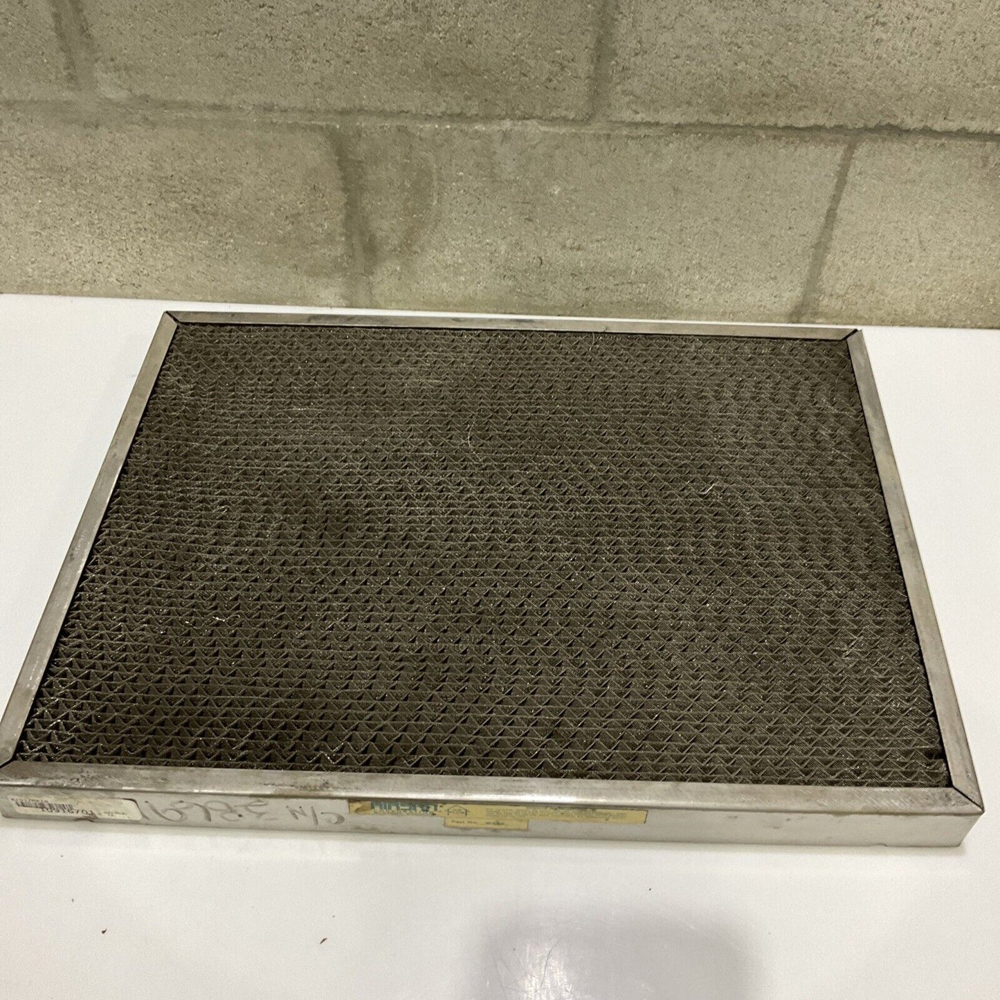 AIRSAN WSS2-50 STAINLESS STEEL FILTER 23.5 X 17.5 678