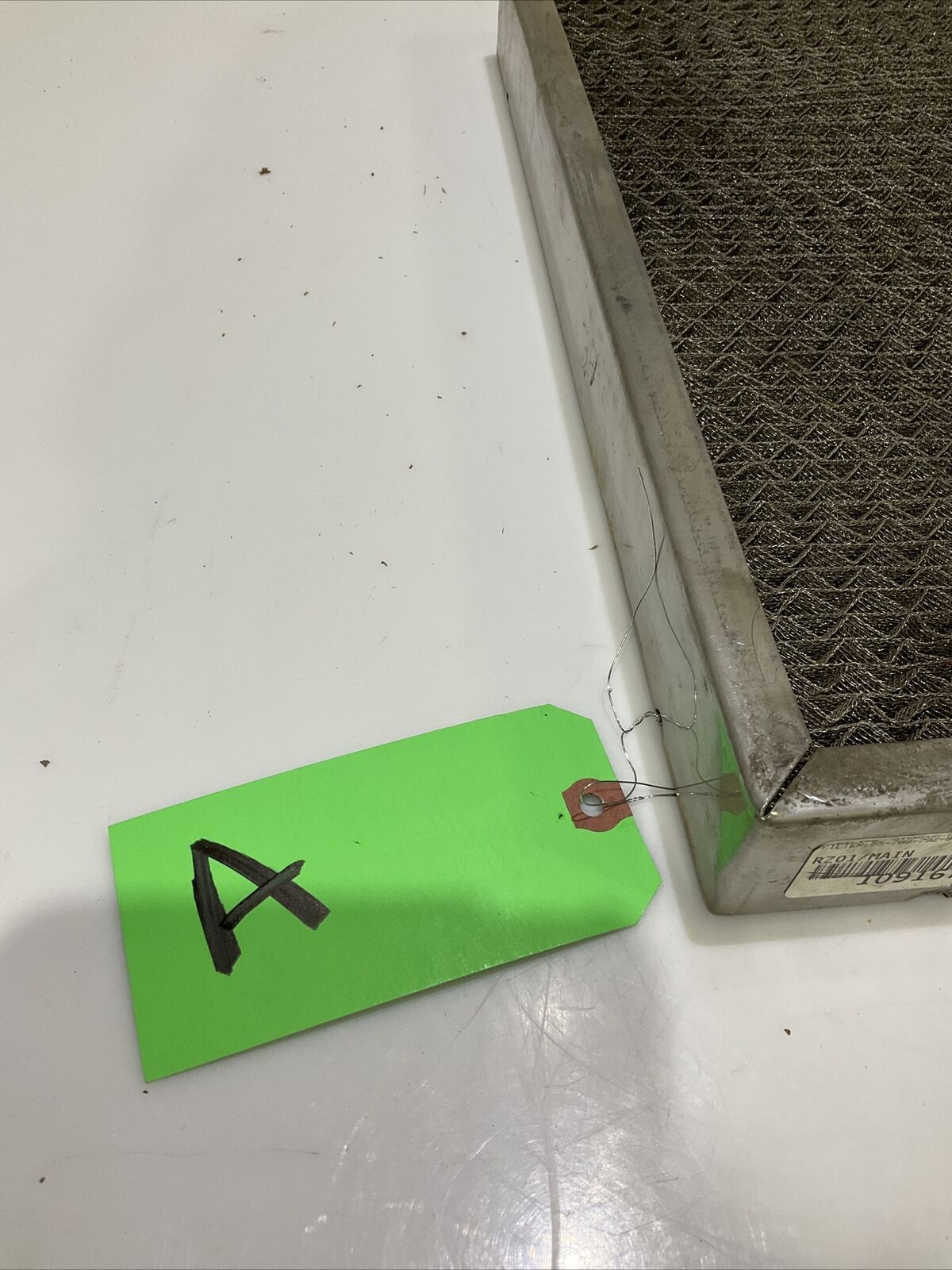AIRSAN WSS2-50 STAINLESS STEEL FILTER 23.5 X 17.5 678