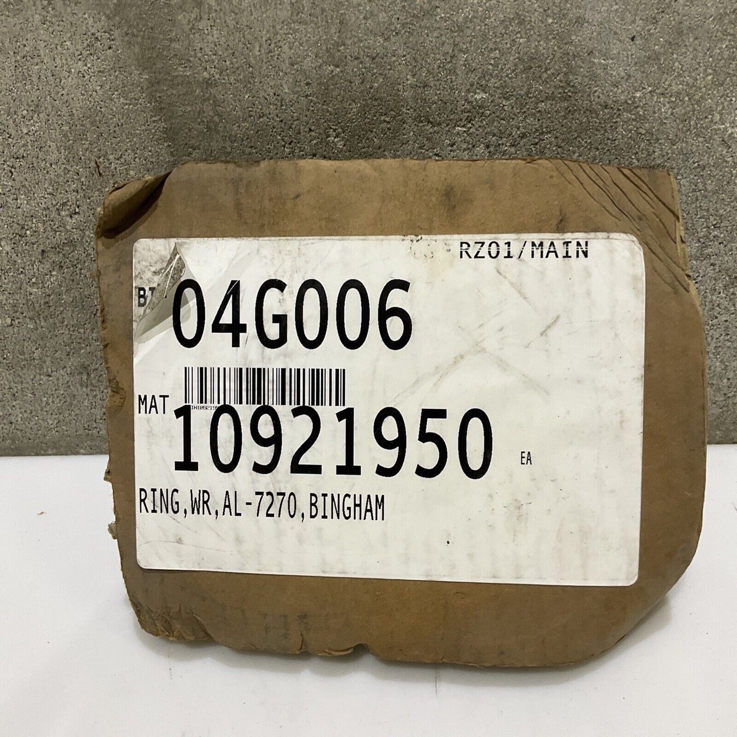 BINGHAM AL-7270 WEAR RING 678