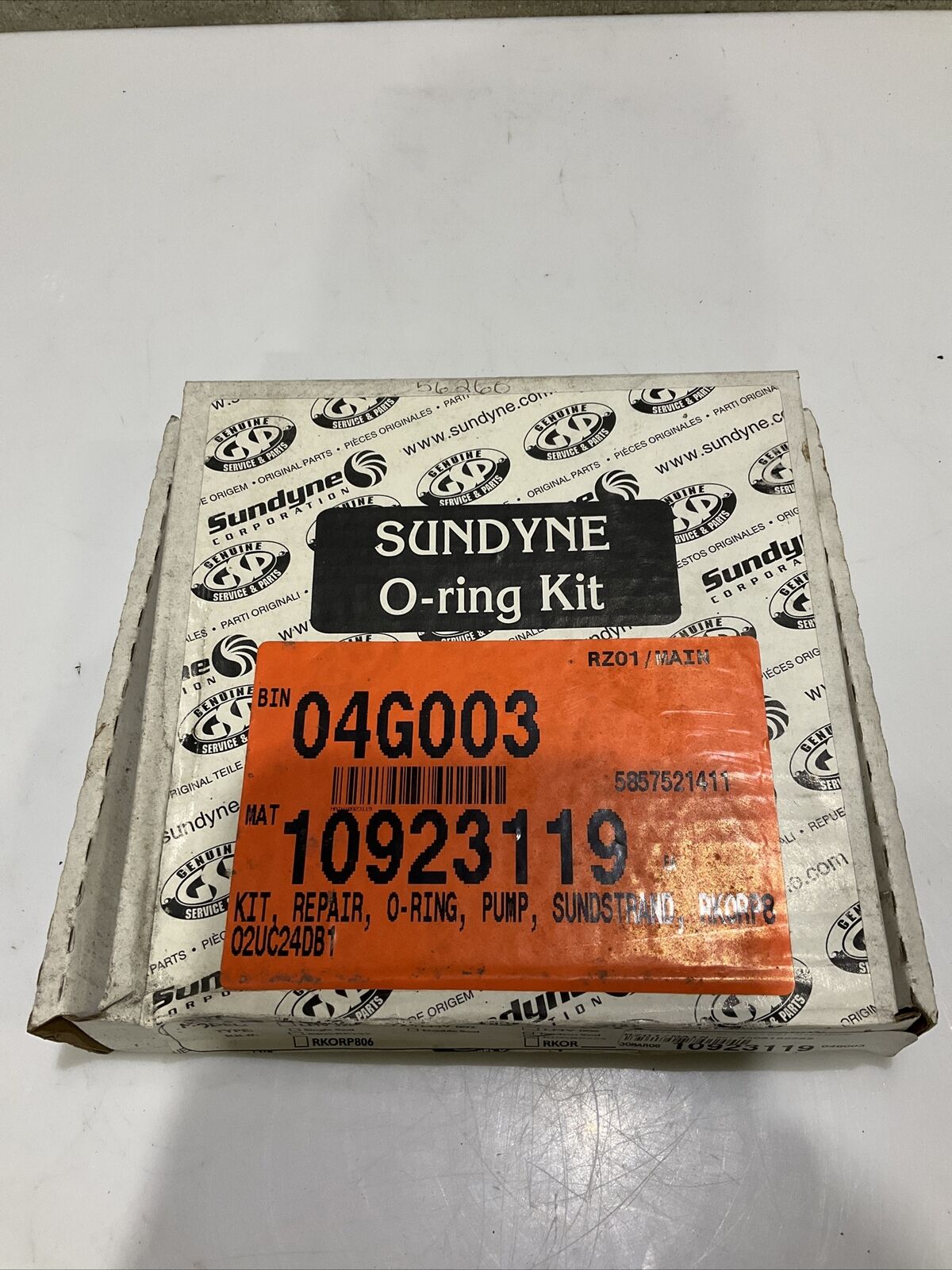 SUNDYNE RKORP802UC24DB1 O-RING KIT 678 LOT OF 2