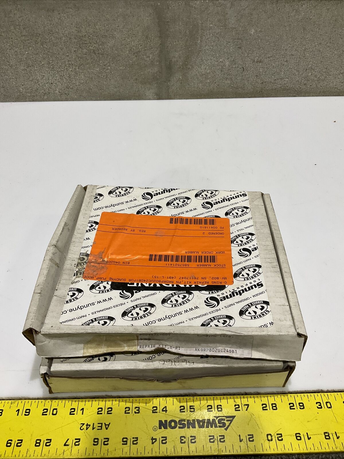 SUNDYNE RKORP802UC24DB1 O-RING KIT 678 LOT OF 2
