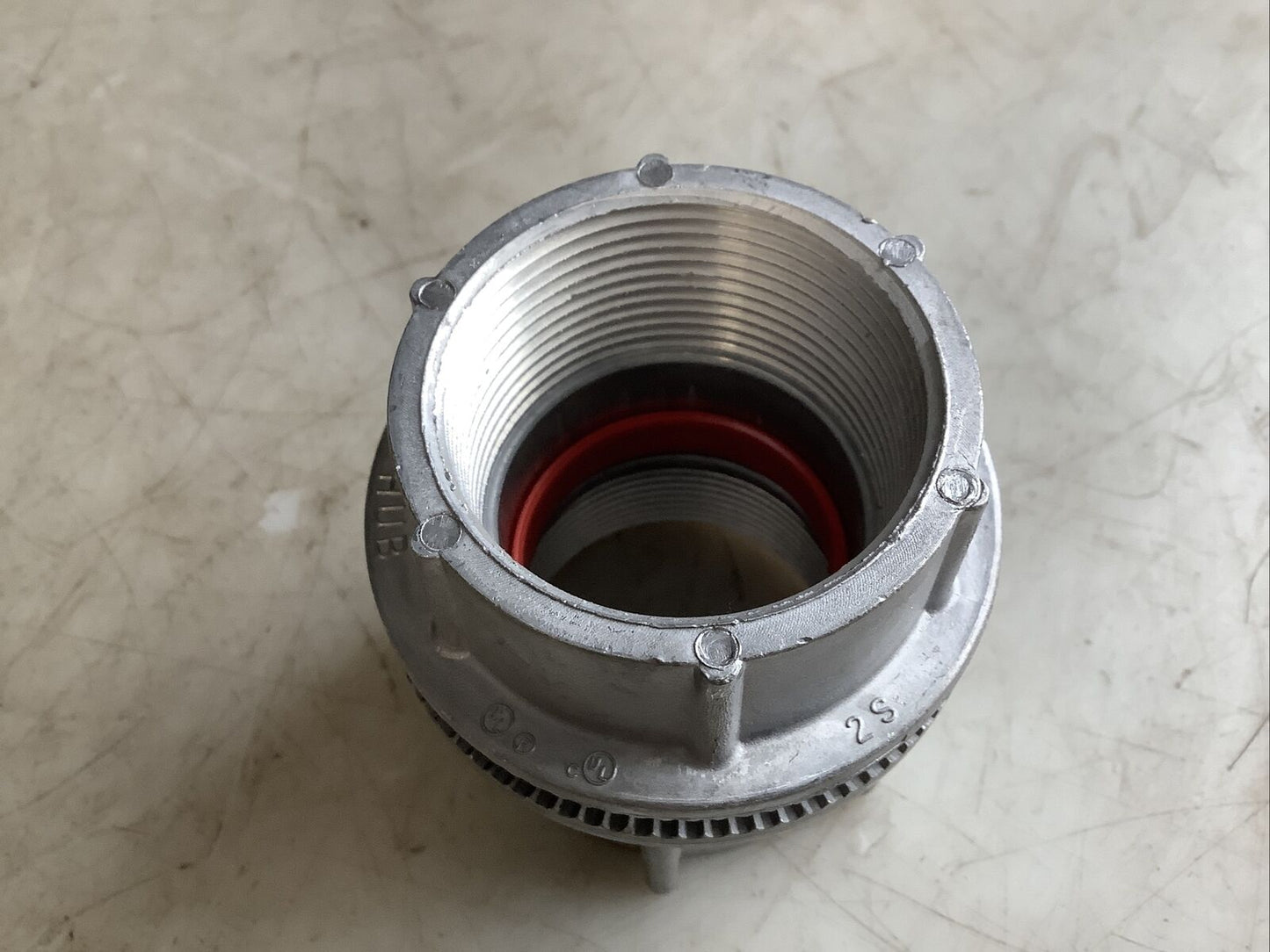 MYERS STTBA-5 ALUMINUM THROUGH BULKHEAD FITTING 1-1/2IN 678 - QTY 2