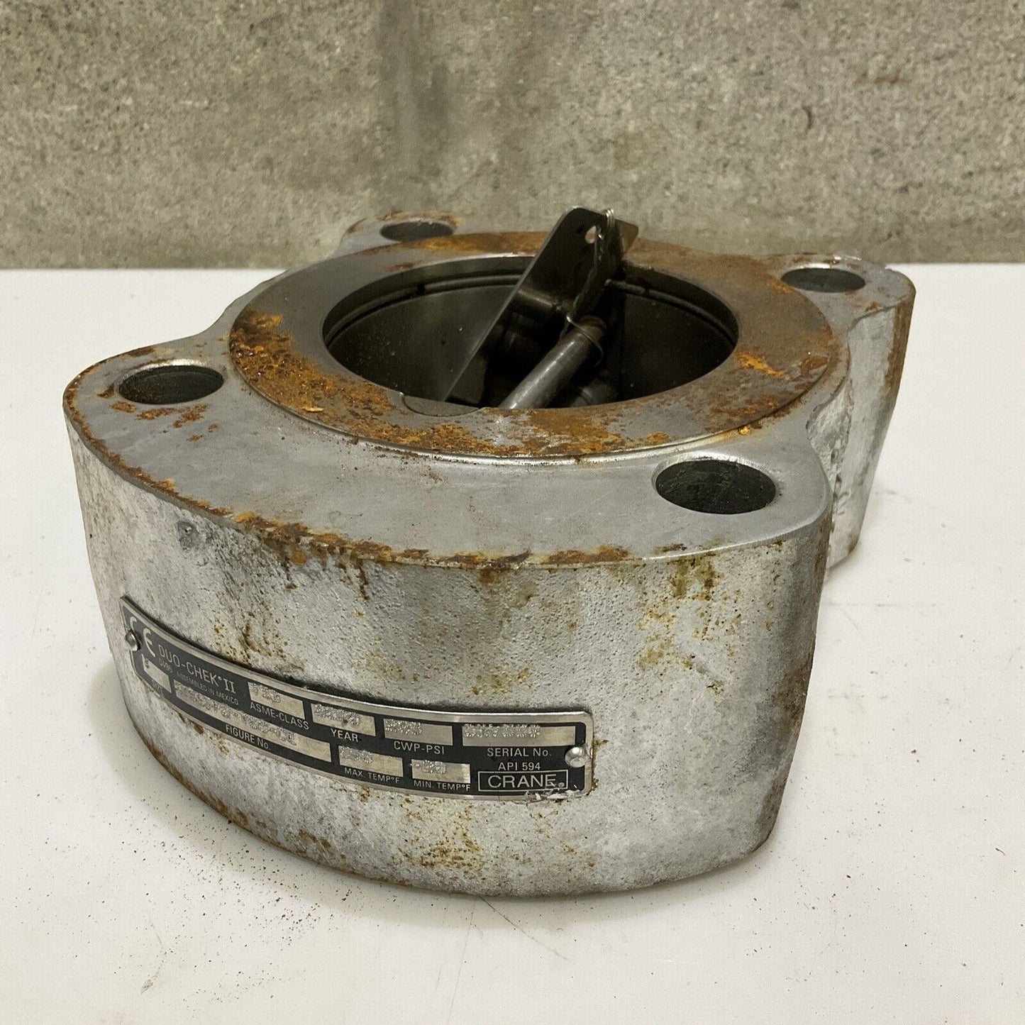 DUO-CHEK II H15SPF2-T60-CE CHECK VALVE 3IN 150 LB 678