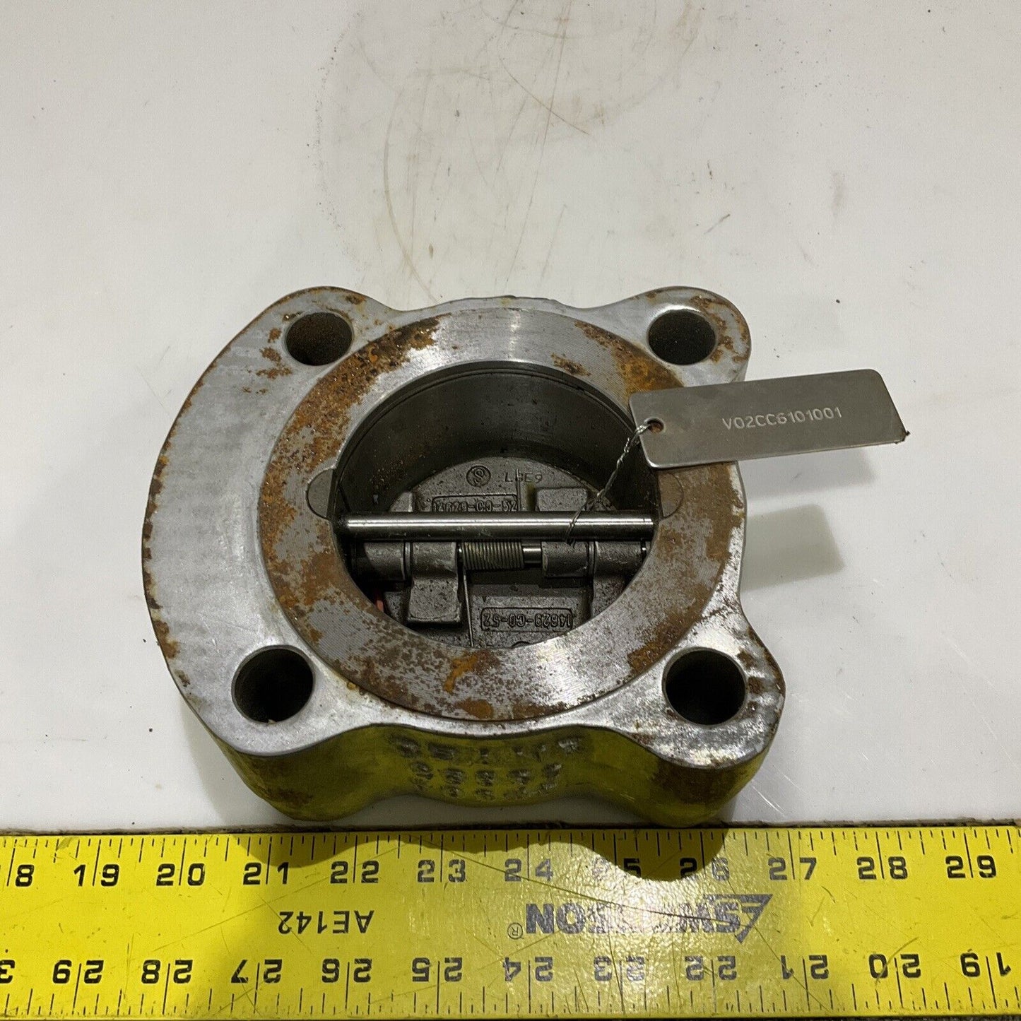 DUO-CHEK II H15SPF2-T60-CE CHECK VALVE 3IN 150 LB 678